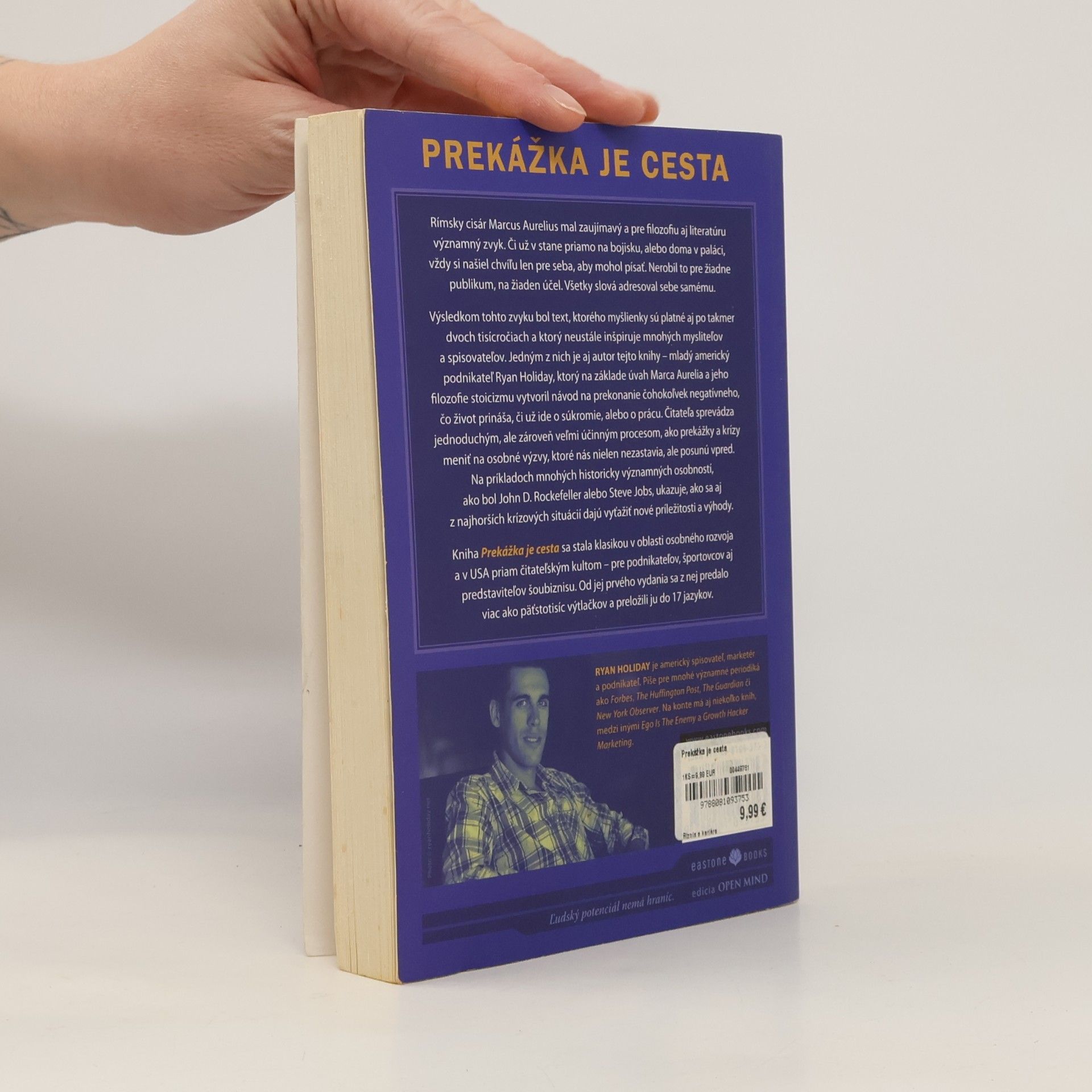 Ryan Holiday Prekážka je cesta