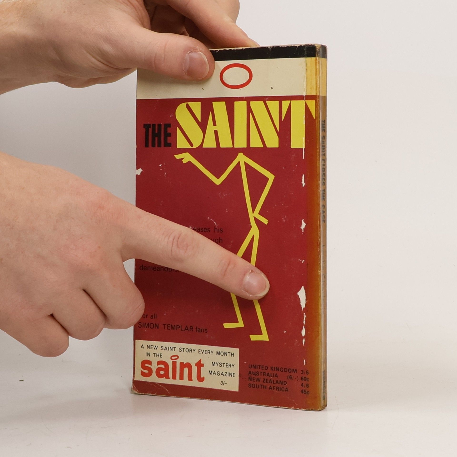 Leslie Charteris THE SAINT CLOSES THE CASE