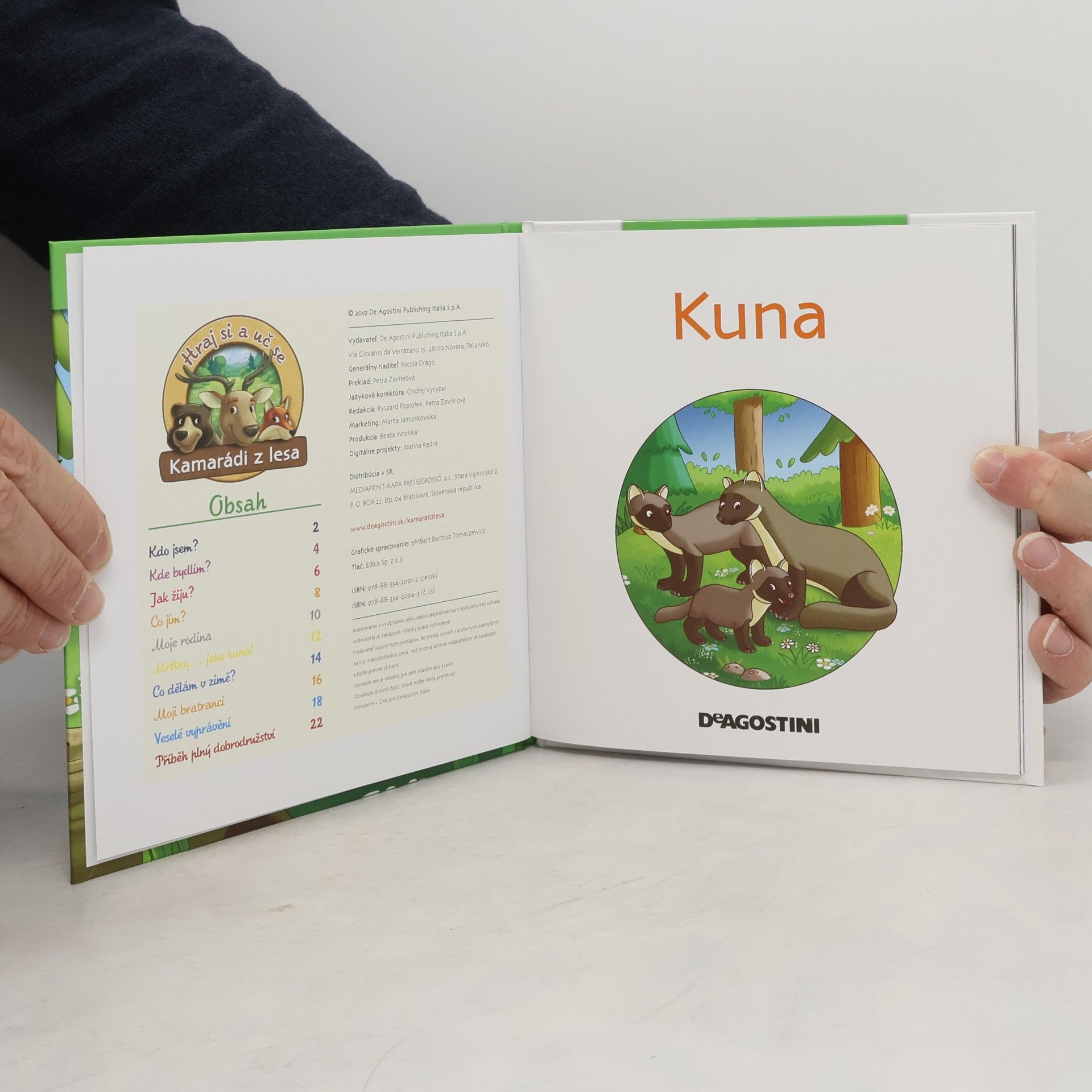 Kolektiv autorů Bydlím v lese 15. Kuna