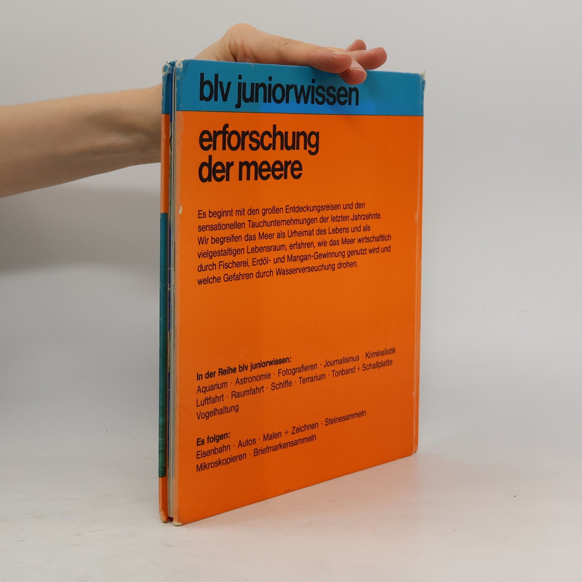 Siegfried Schmitz Erforschung der Meere