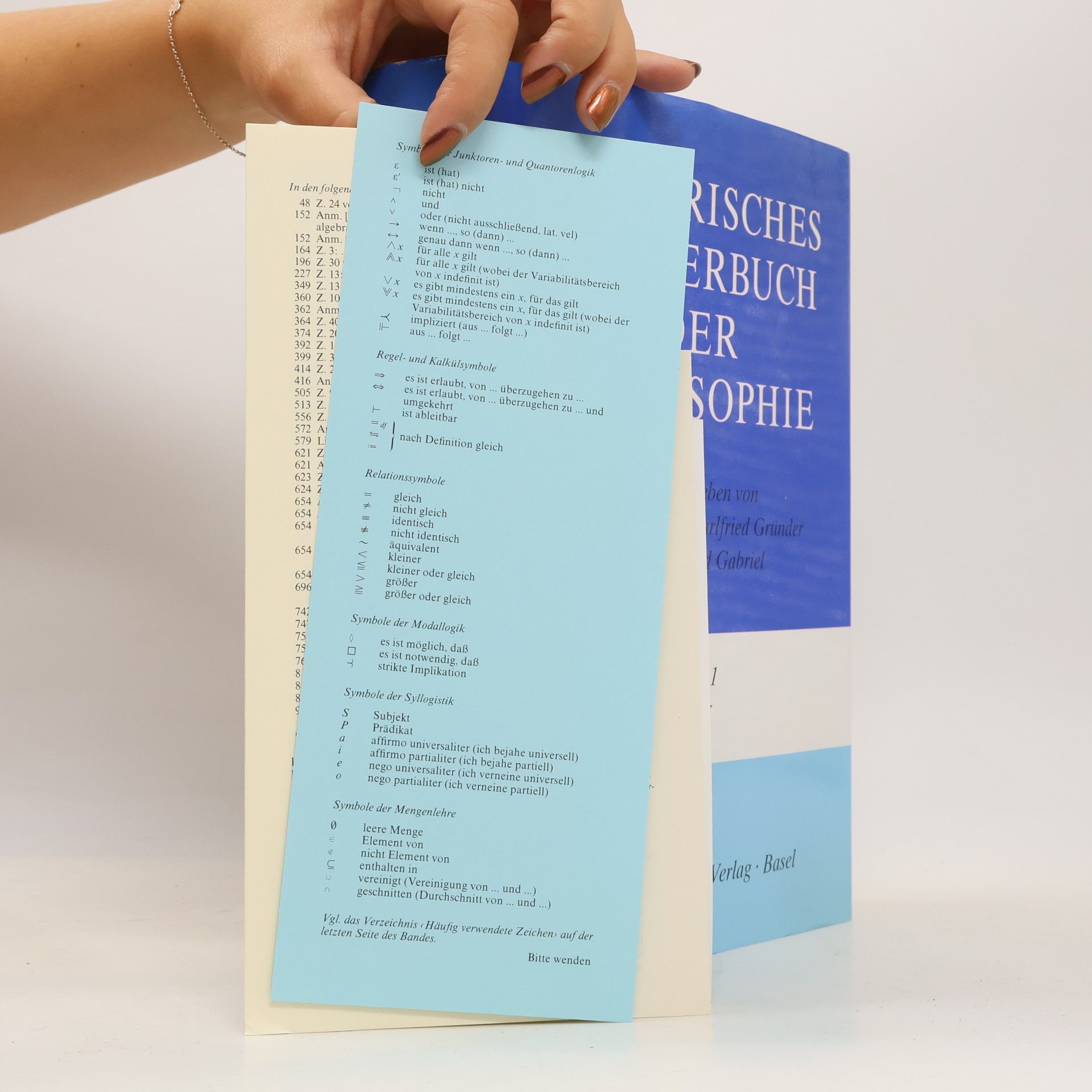 Joachim Ritter Historisches Wörterbuch der Philosophie Band 11