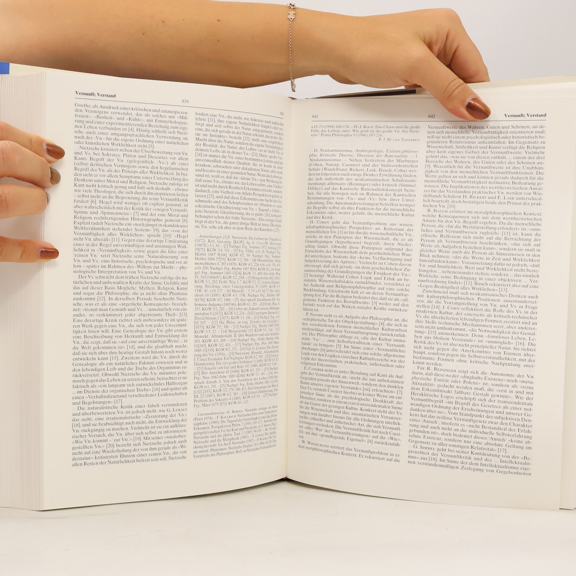 Joachim Ritter Historisches Wörterbuch der Philosophie Band 11