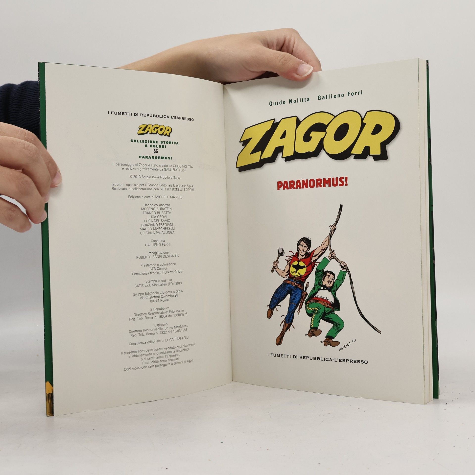 Gallieno Ferri Zagor 86