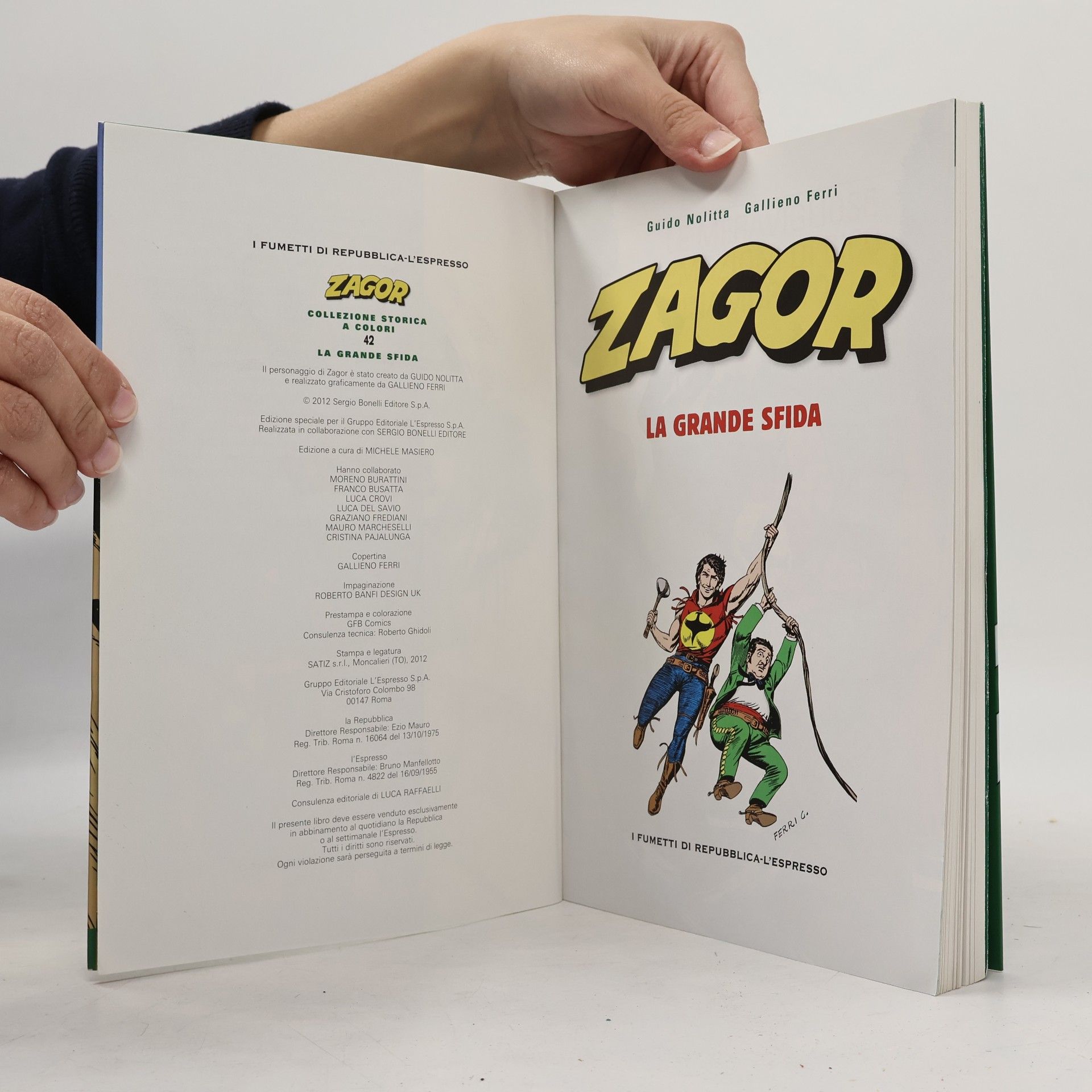 Guido Nolitta Zagor 42