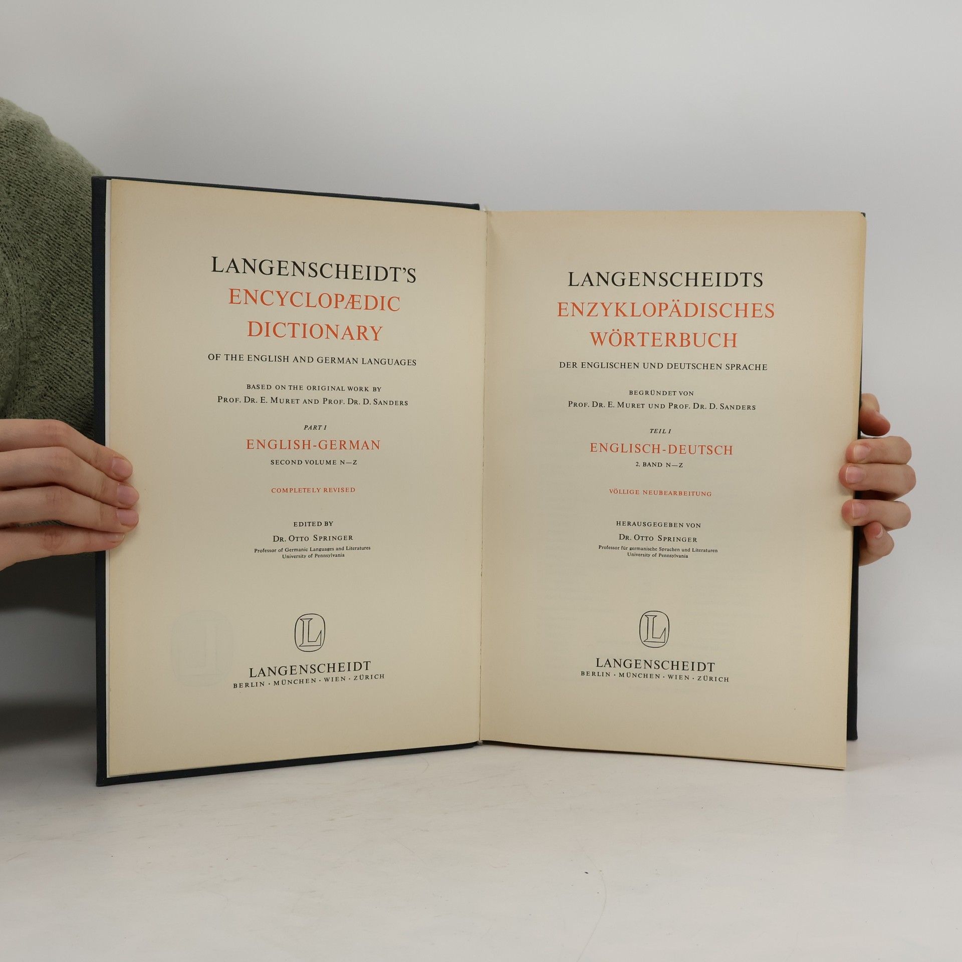 AA.VV. Langenscheidts Enzyklopädie Englisch-Deutsch