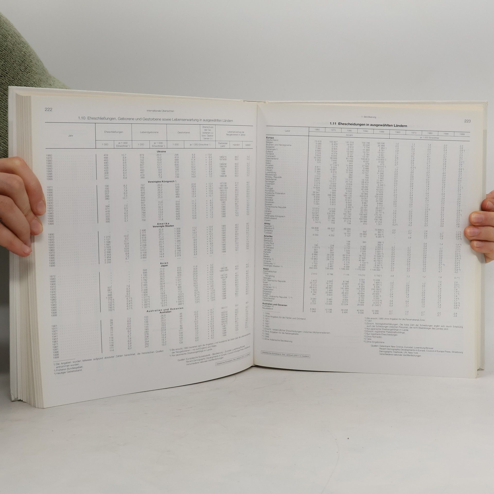 Statistisches Bundesamt Statistisches Jahrbuch 2001