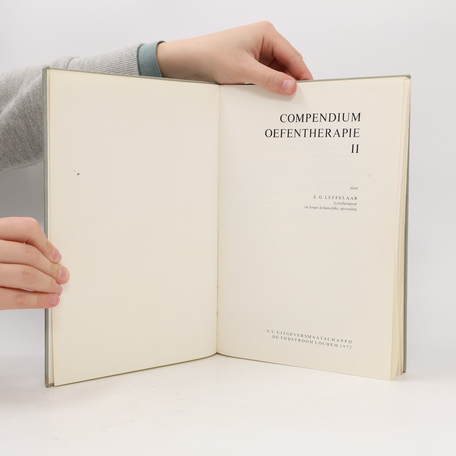 E. G. Leffelaar Compendium Oefentherapie II