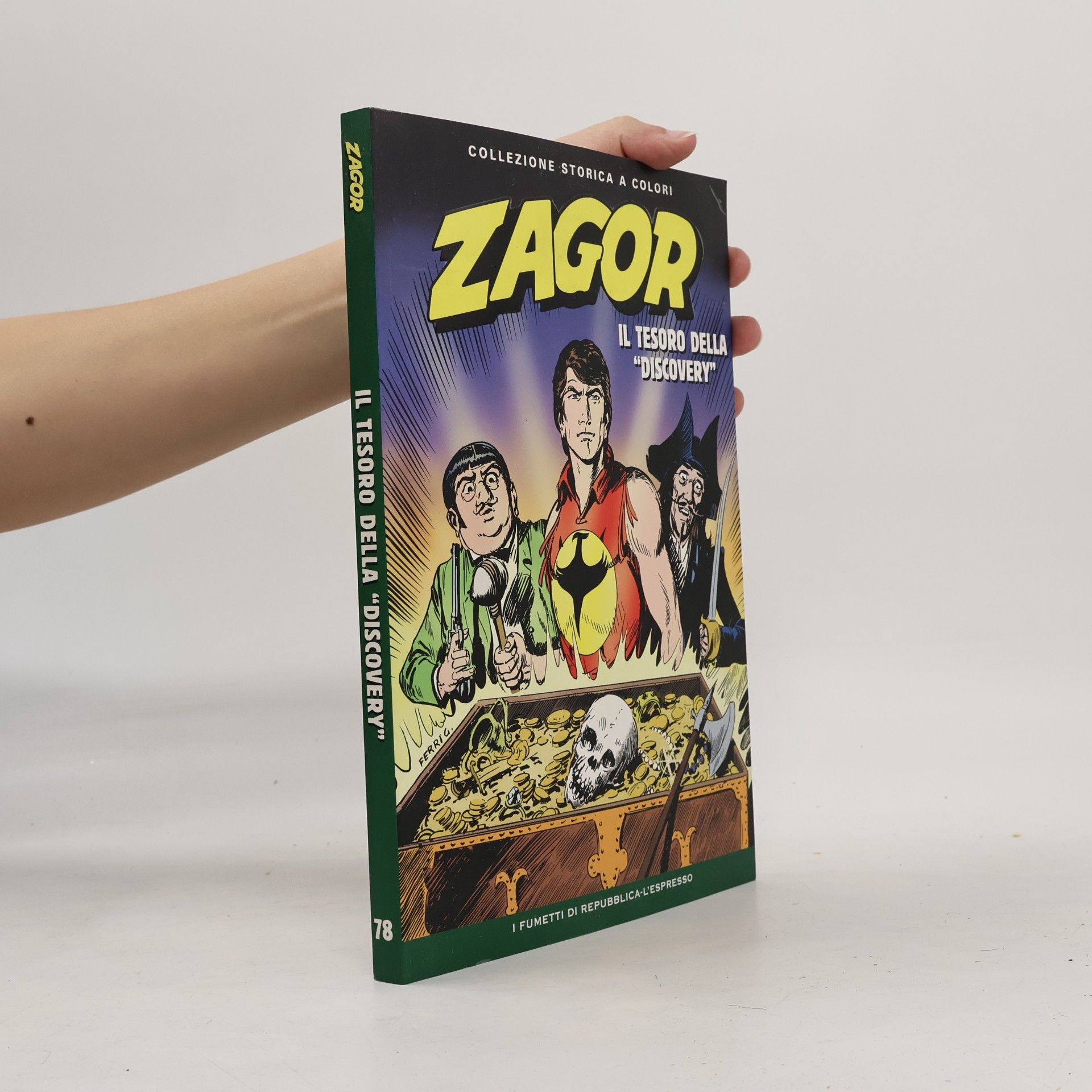 kolektiv Zagor 78. Il tesoro della "Discovery"