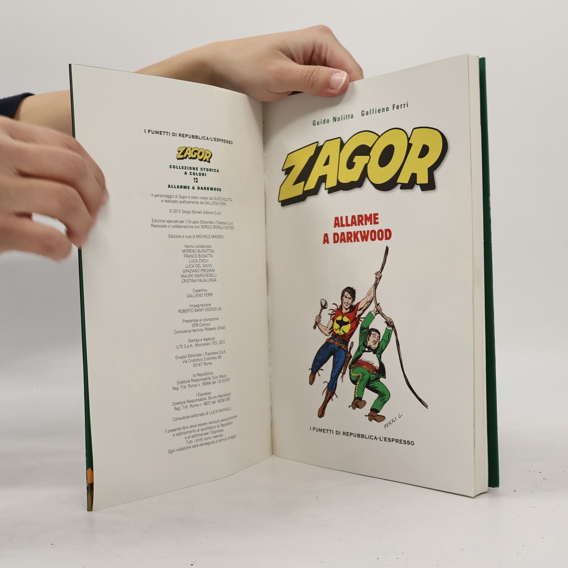 kolektiv Zagor 12. Allarme a Darkwood
