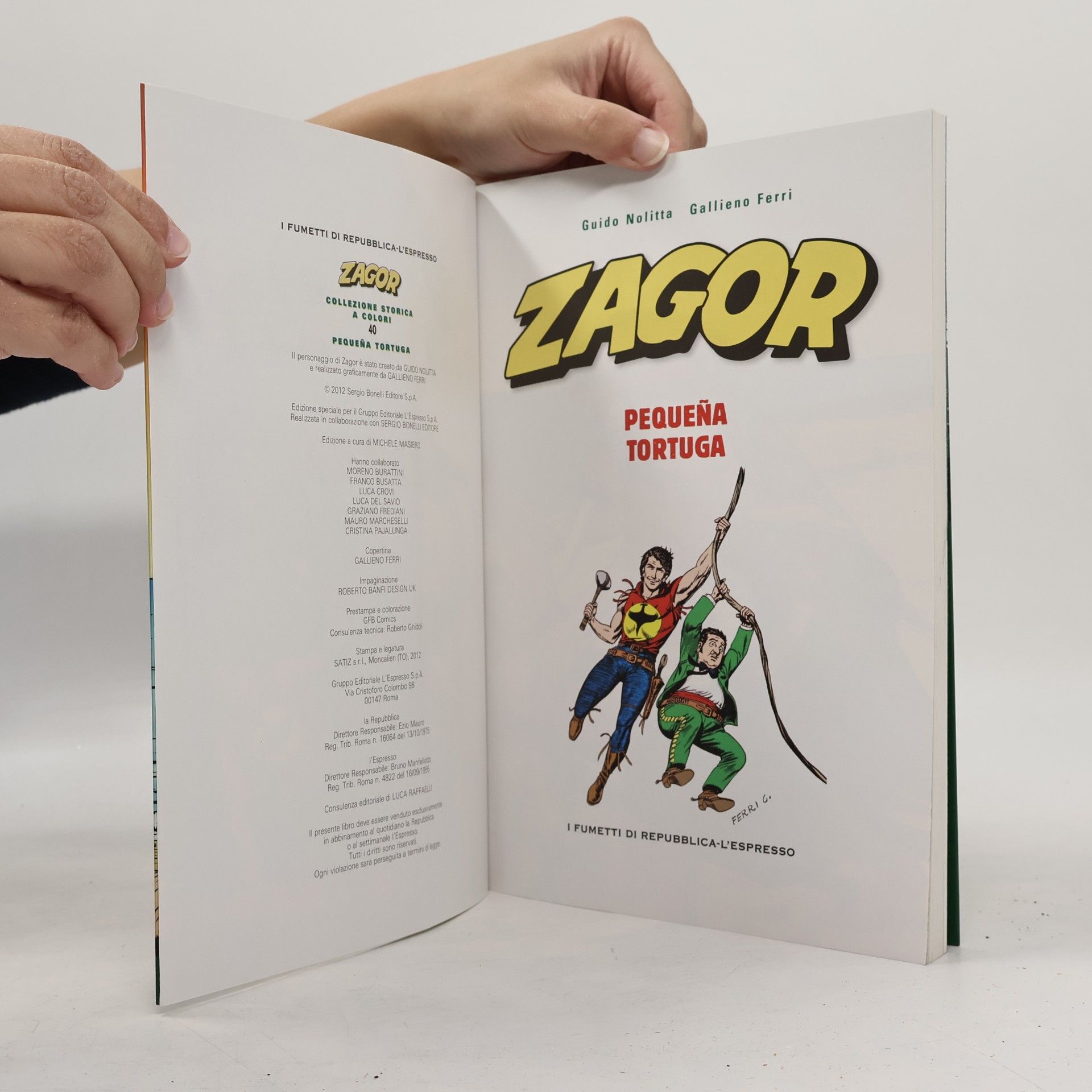Guido Nolitta Zagor 40