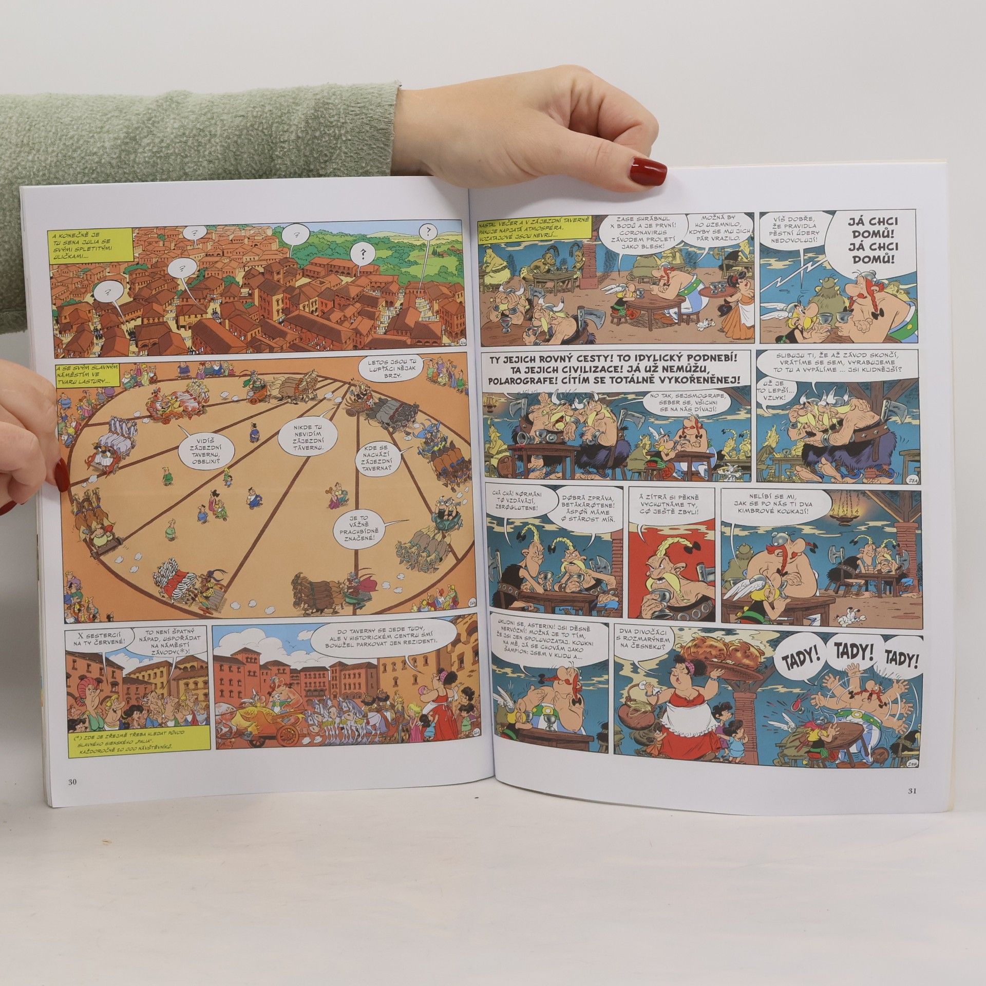 Jean-Yves Ferri Asterix 37 - Asterix v Itálii