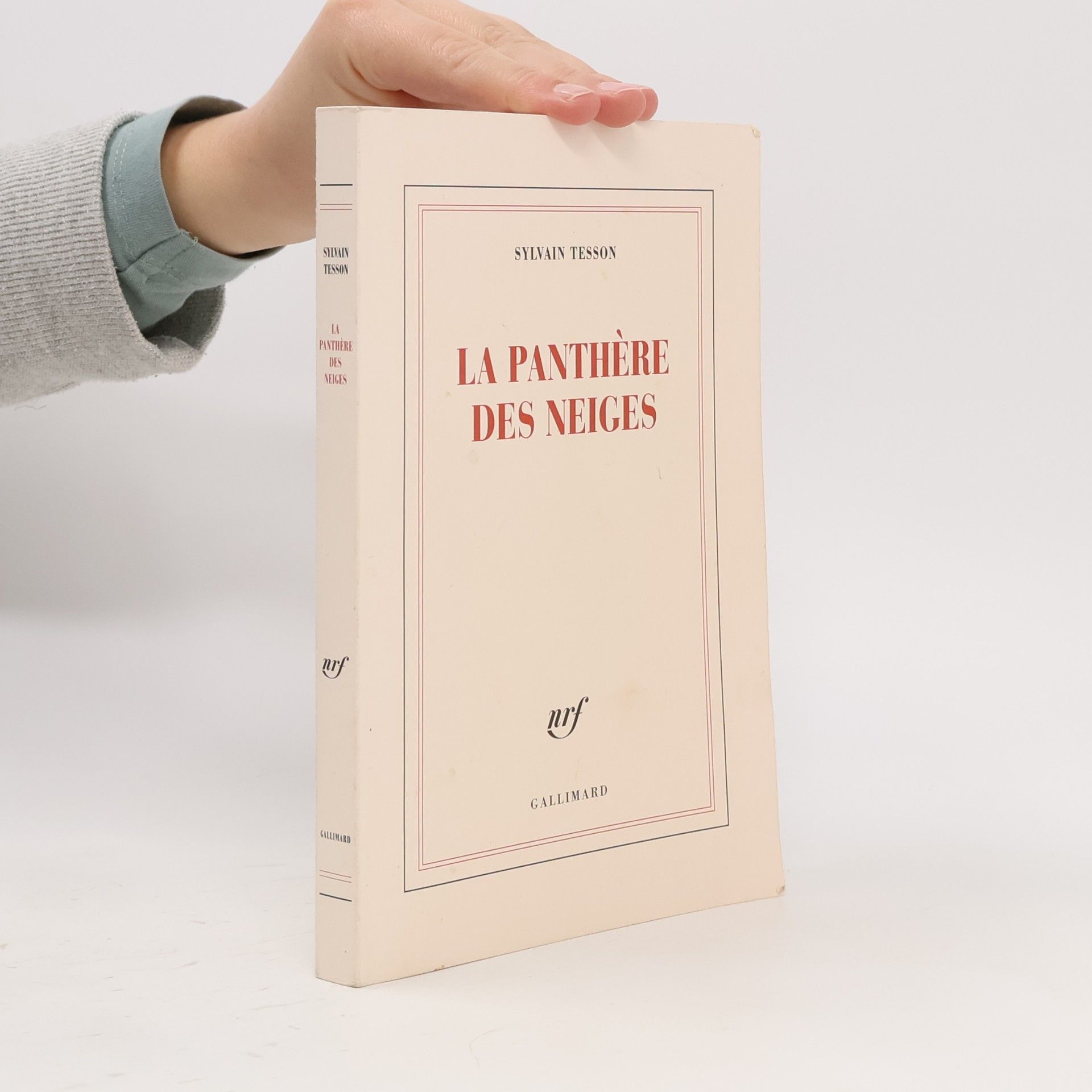 Sylvain Tesson La Panthére des neiges