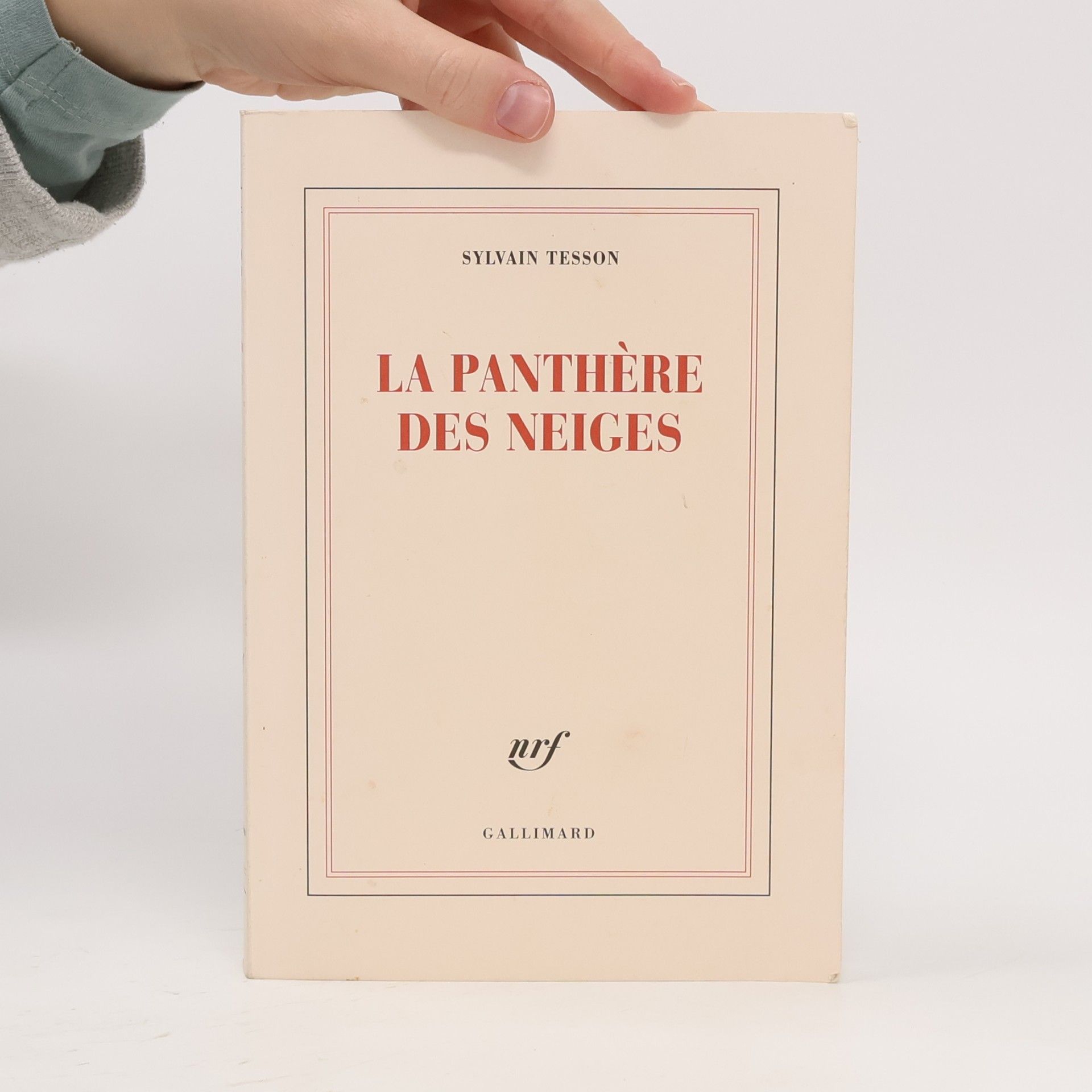 Sylvain Tesson La Panthére des neiges