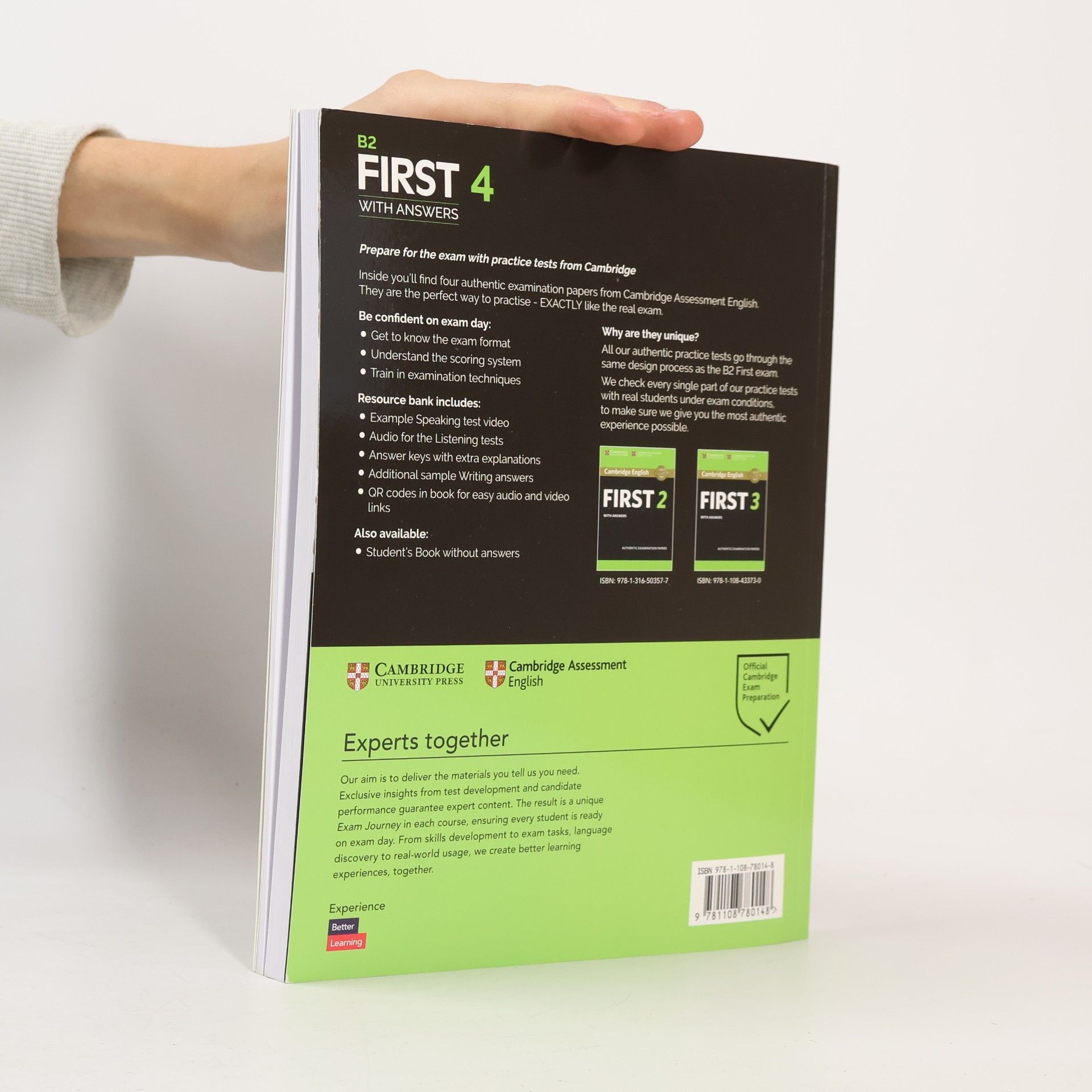Autorenkollektiv B2 First 4 Student's Book with Answers with Audio with Resource Bank Authentic Practice Tests