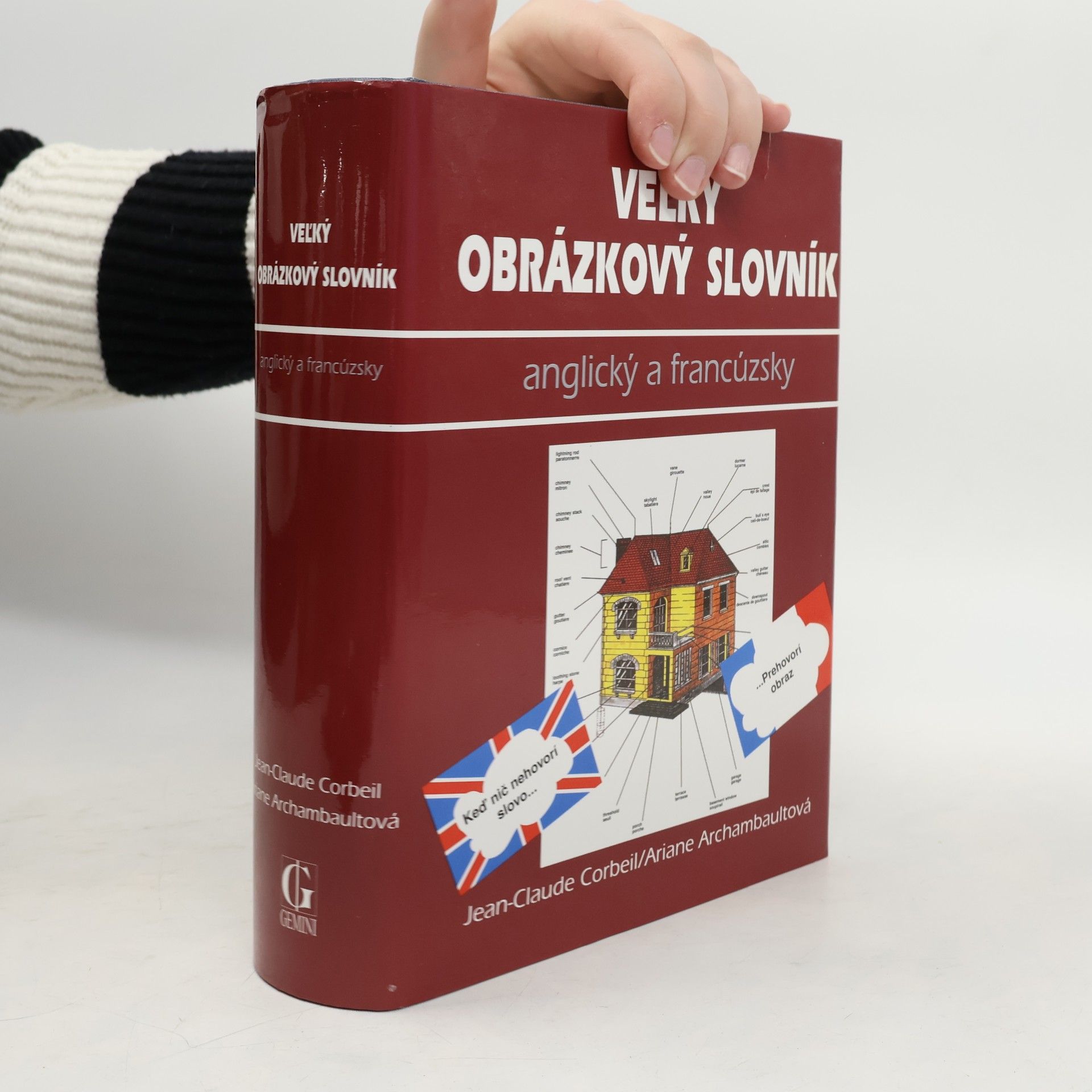 Ariane Archambault Velký obrázkový slovník: Anglický a francouzský