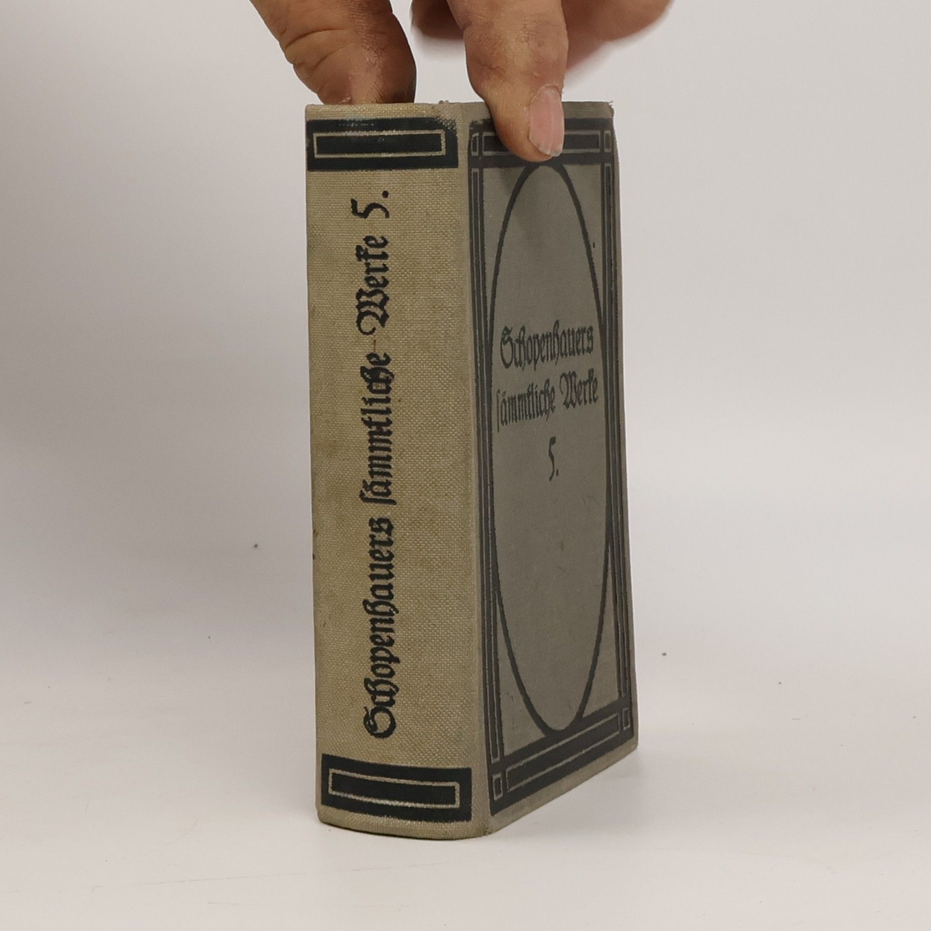 Arthur Schopenhauer Schopenhauers sämmtliche Werke 5