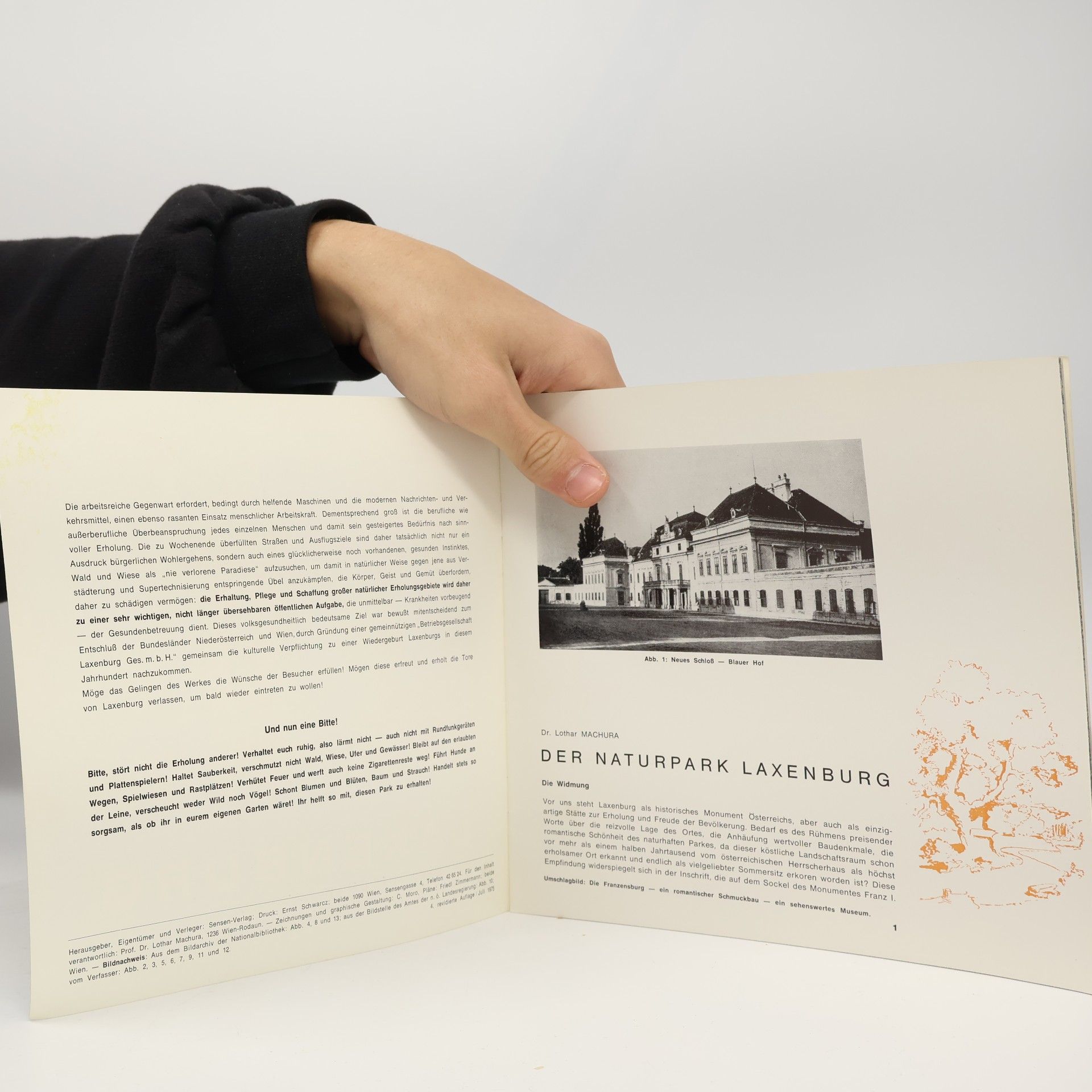 Lothar Machura Laxenburg. Ein historischer Lustpark bei Wien