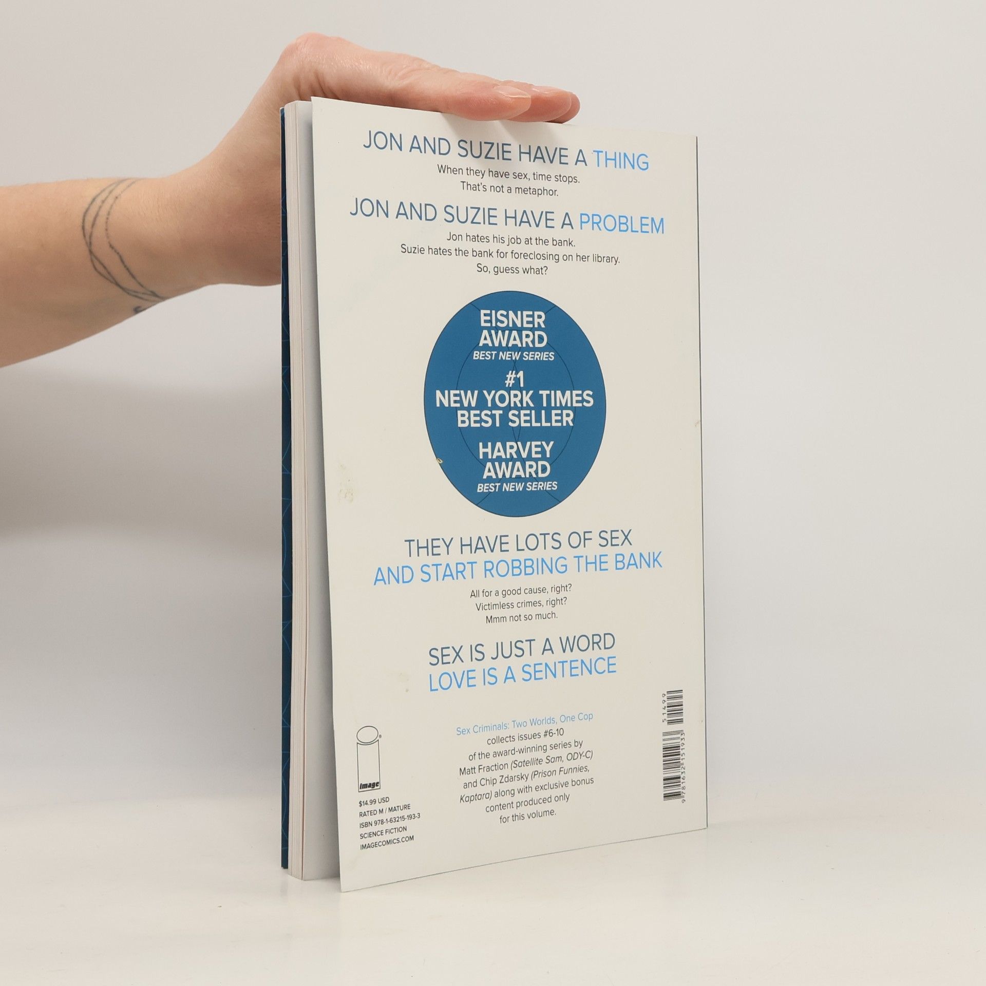 Chip Zdarsky Sex Criminals 2: Two worlds, One Cop