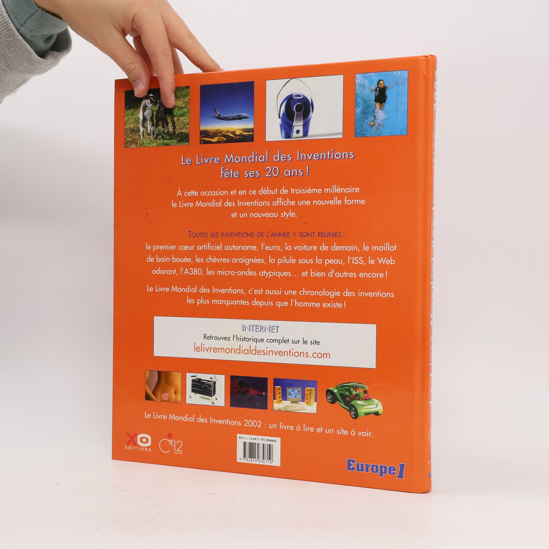 Valérie-Anne Giscard dEstaing Le livre mondial des inventions 2002