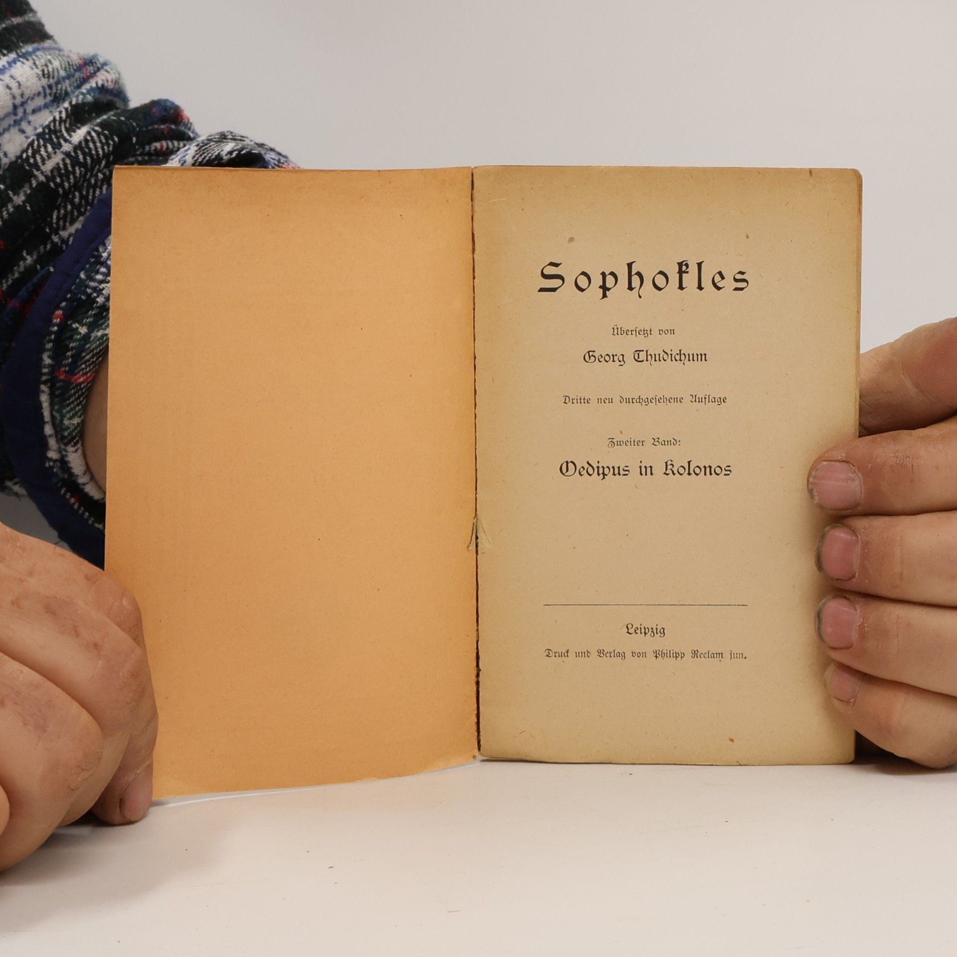 Sophokles Oedipus in Kolonos II