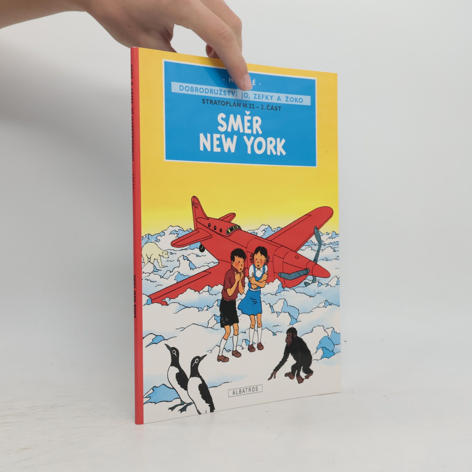 Hergé Stratoplán H 22. 2. část. Směr New York