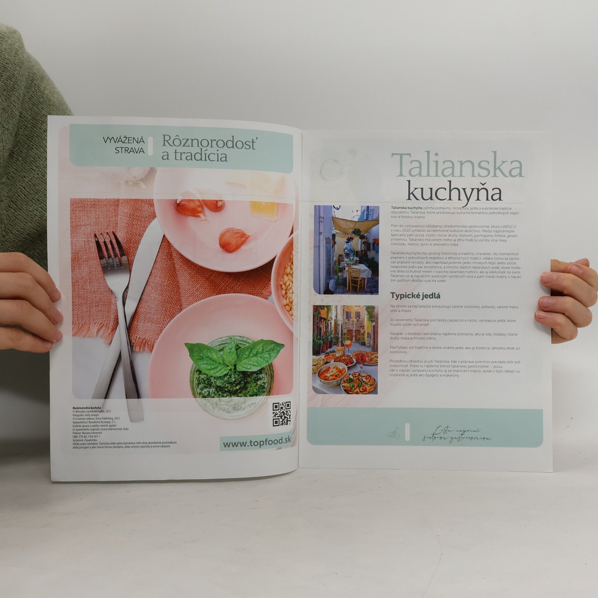 Mercedes Sarmiento Tuñón Talianska kuchyňa 2