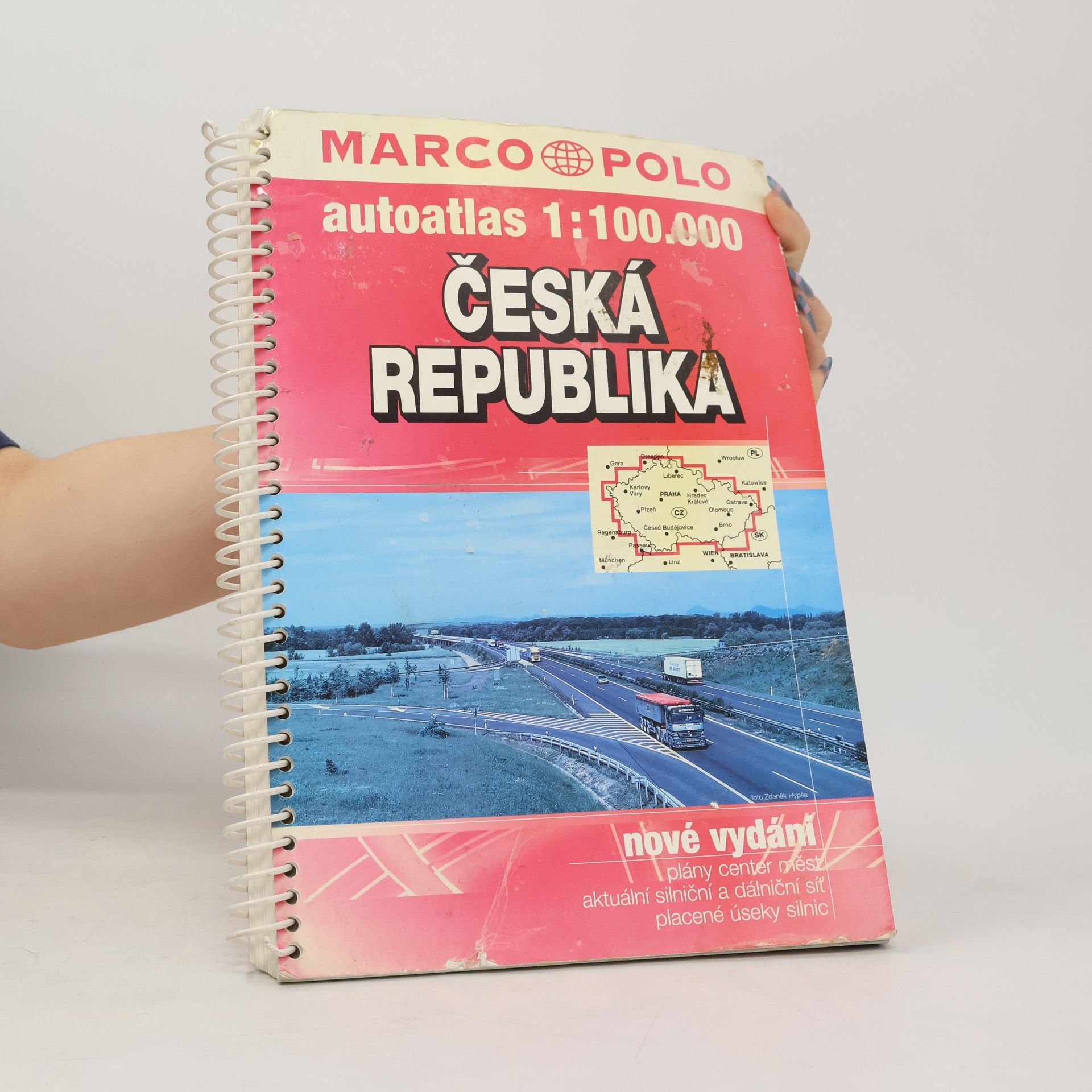 kolektiv Česká republika autoatlas 1:100.000