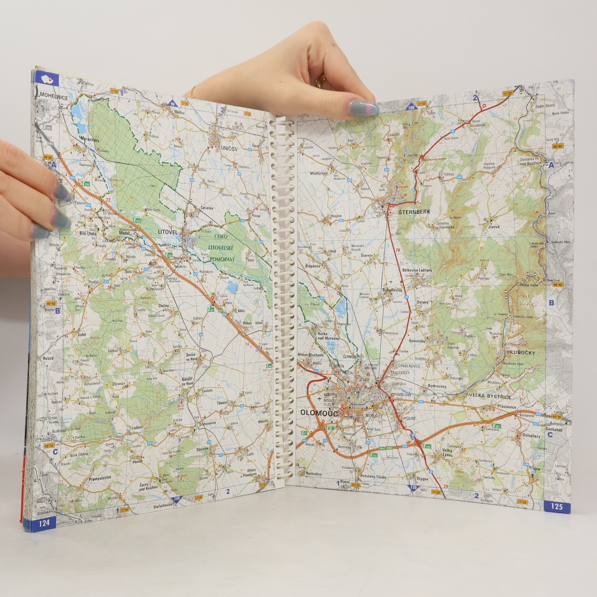 kolektiv Česká republika autoatlas 1:100.000