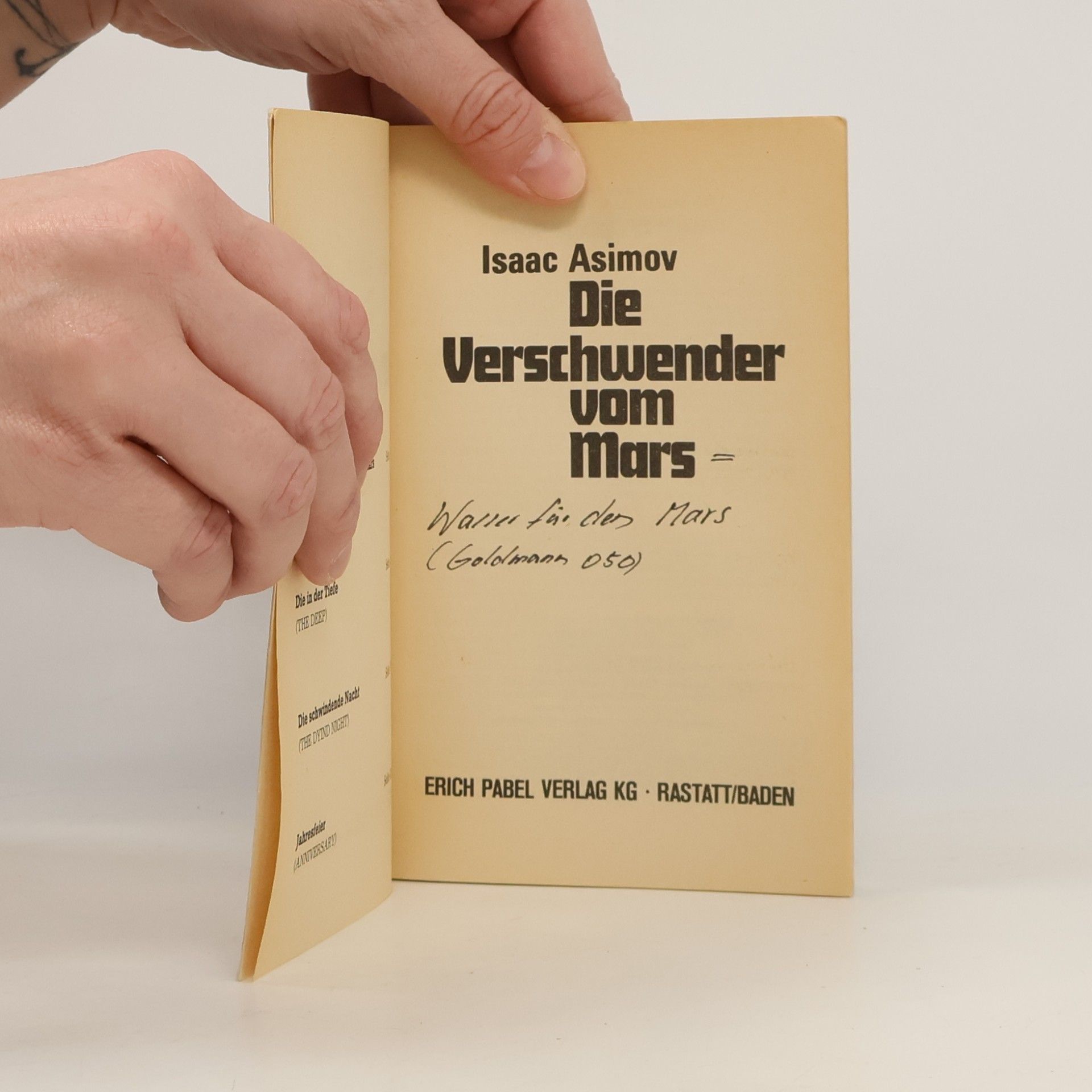 Isaac Asimov Die Verschwender vom Mars