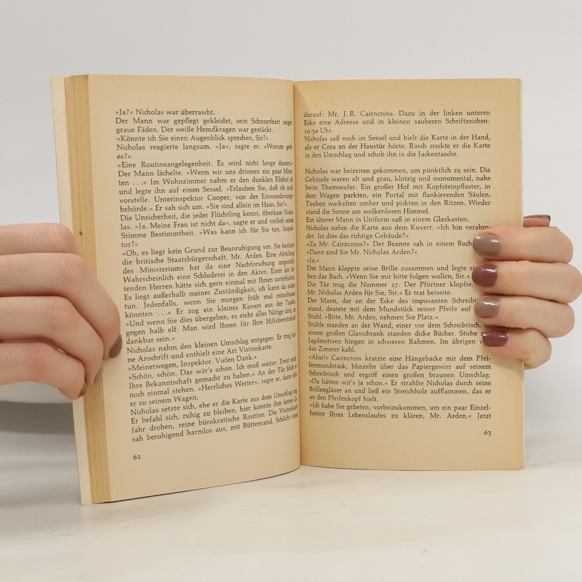 Hugh Atkinson Mitten im Visier