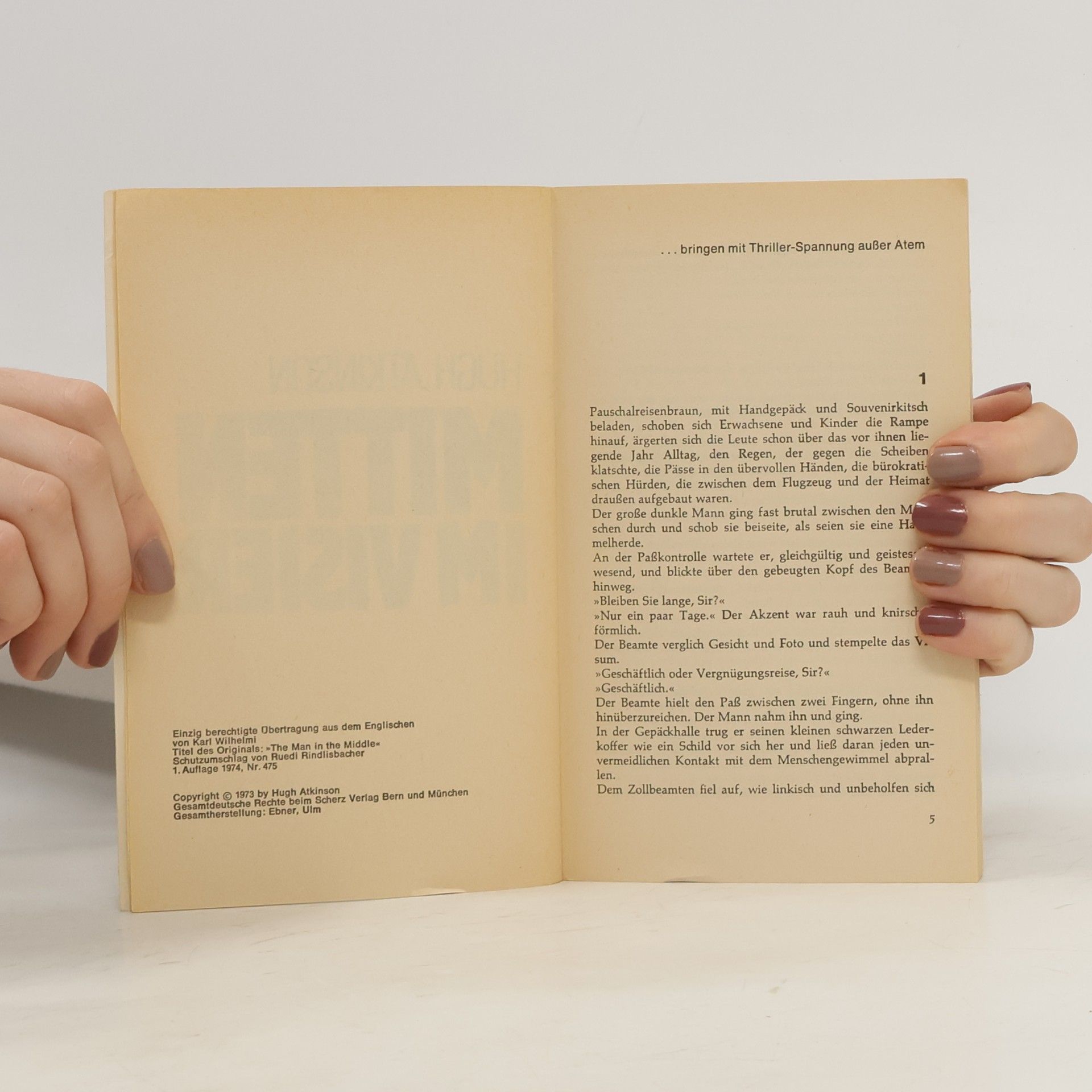 Hugh Atkinson Mitten im Visier