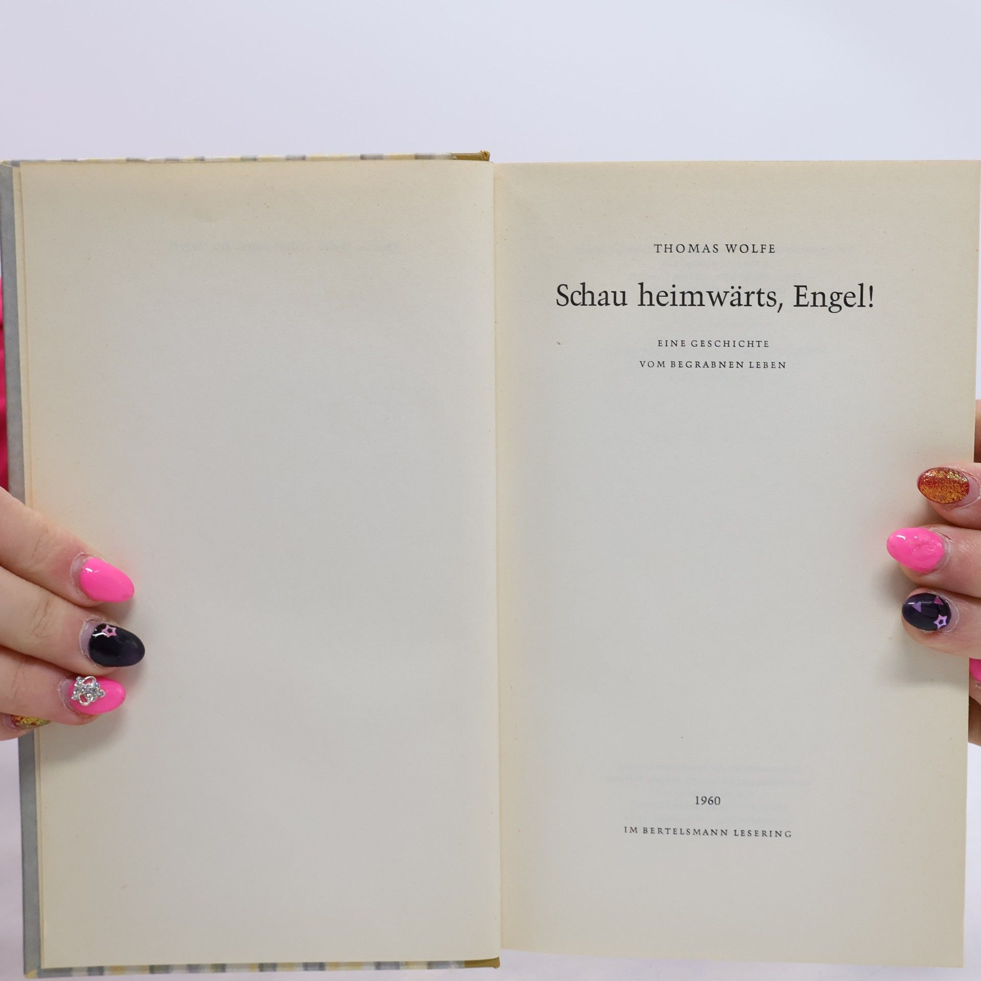 Thomas Wolfe Schau Heimwärts, Engel!