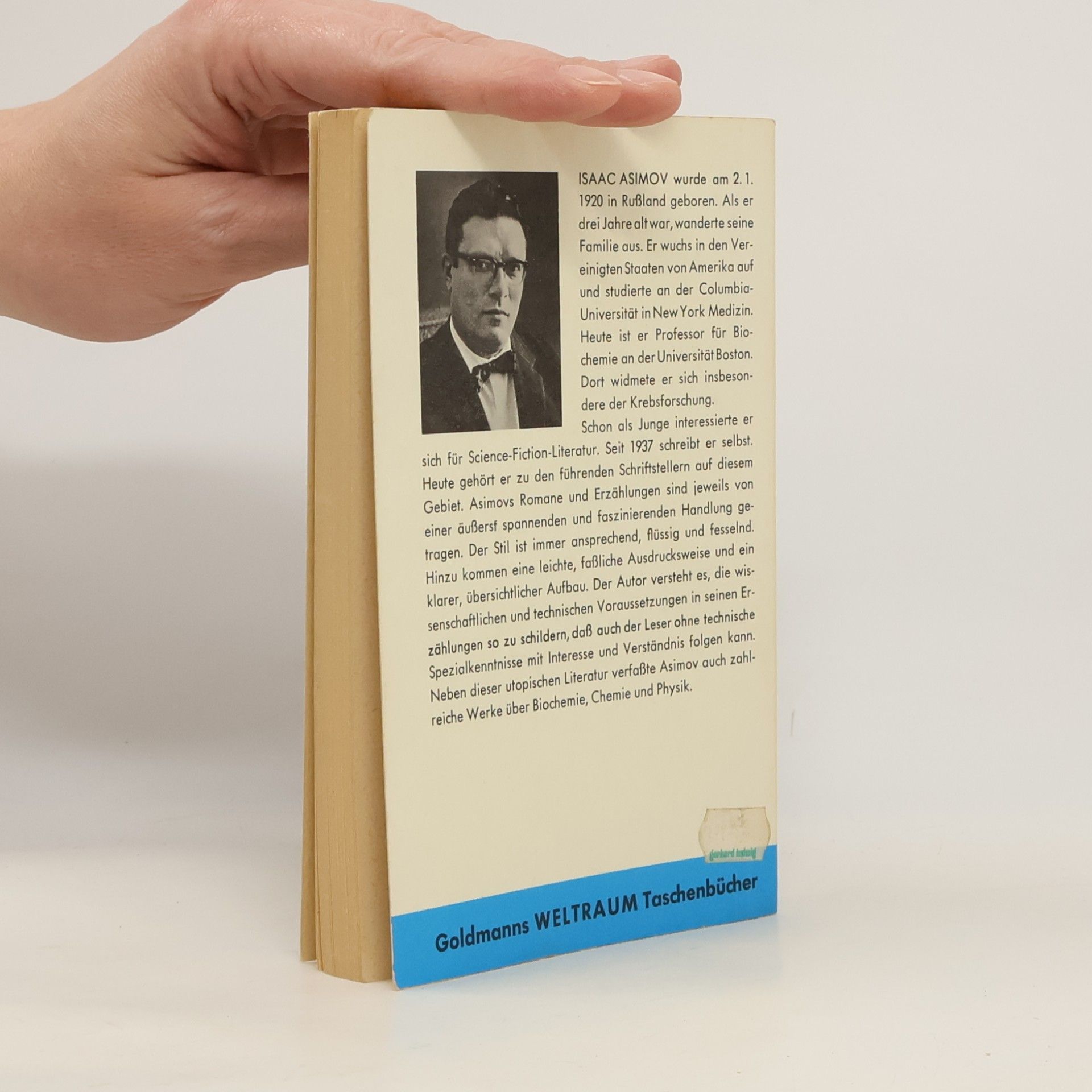 Isaac Asimov Wasser für den Mars