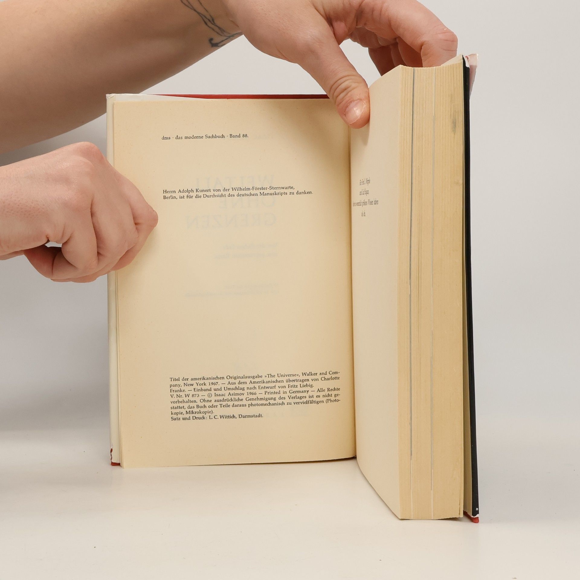 Isaac Asimov Weltall ohne Grenzen