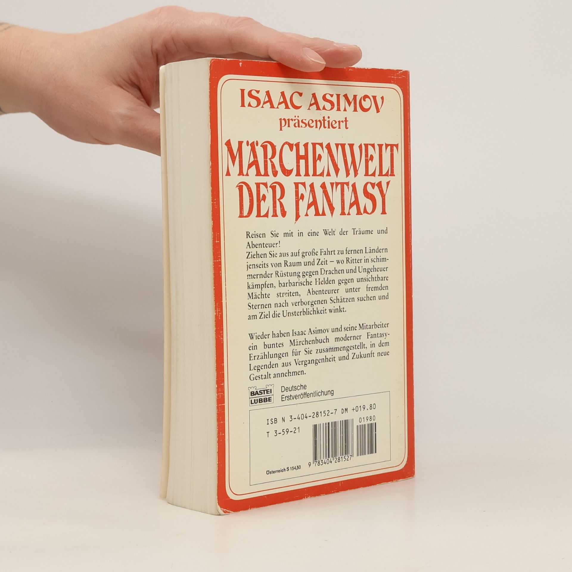 Isaac Asimov Märchenwelt der Fantasy.