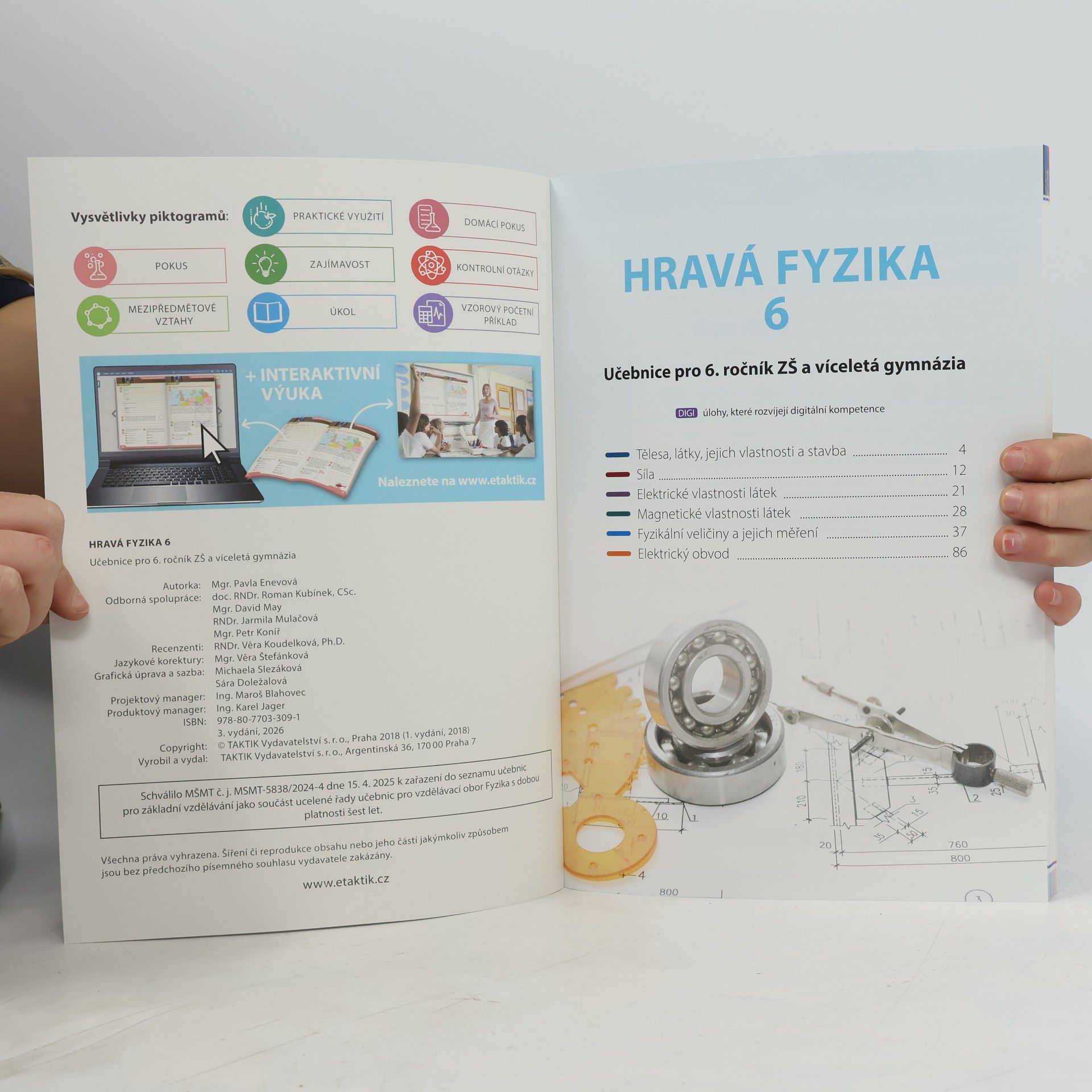 Pavla Enevová Hravá fyzika 6