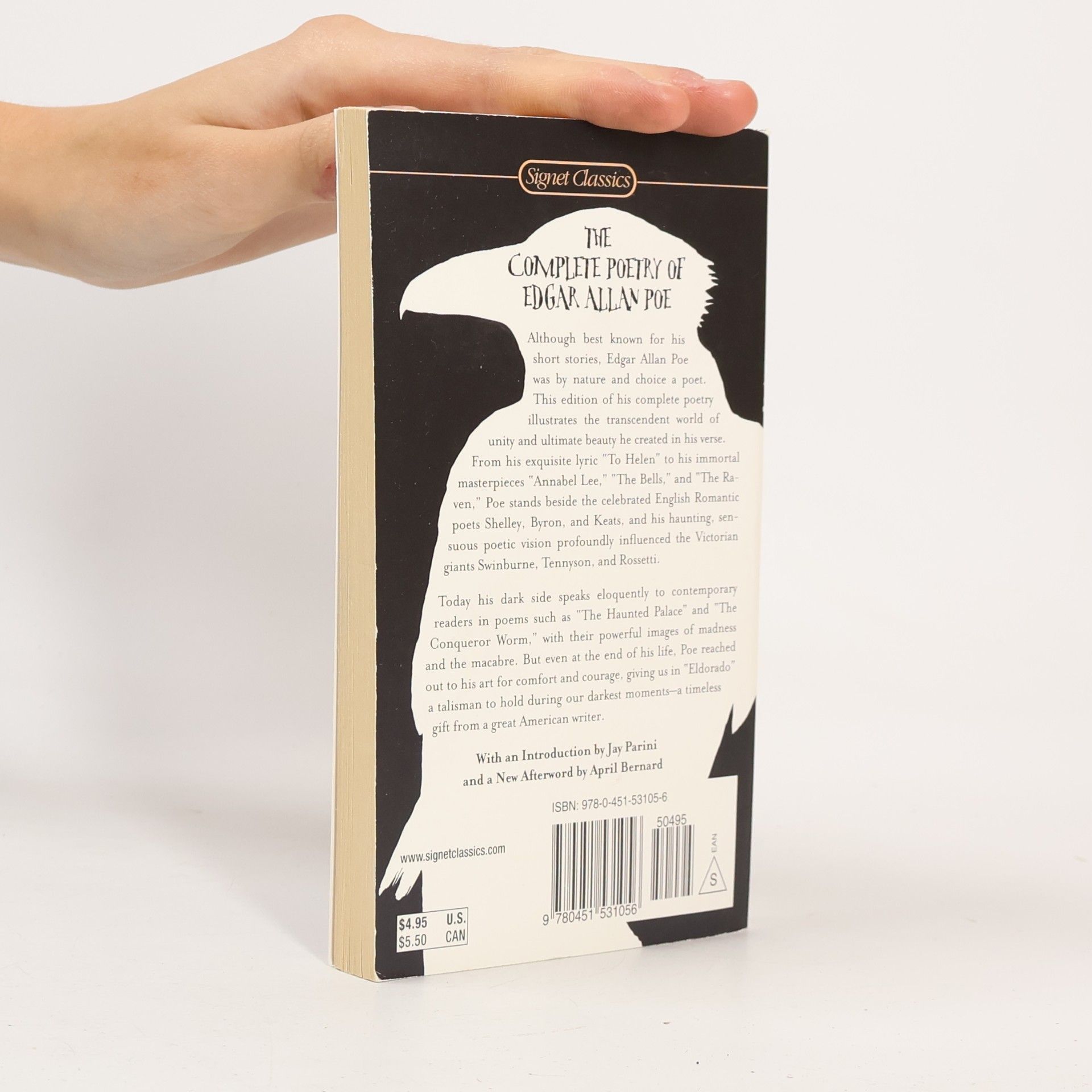 Jay Parini The complete poetry of Edgar Allan Poe