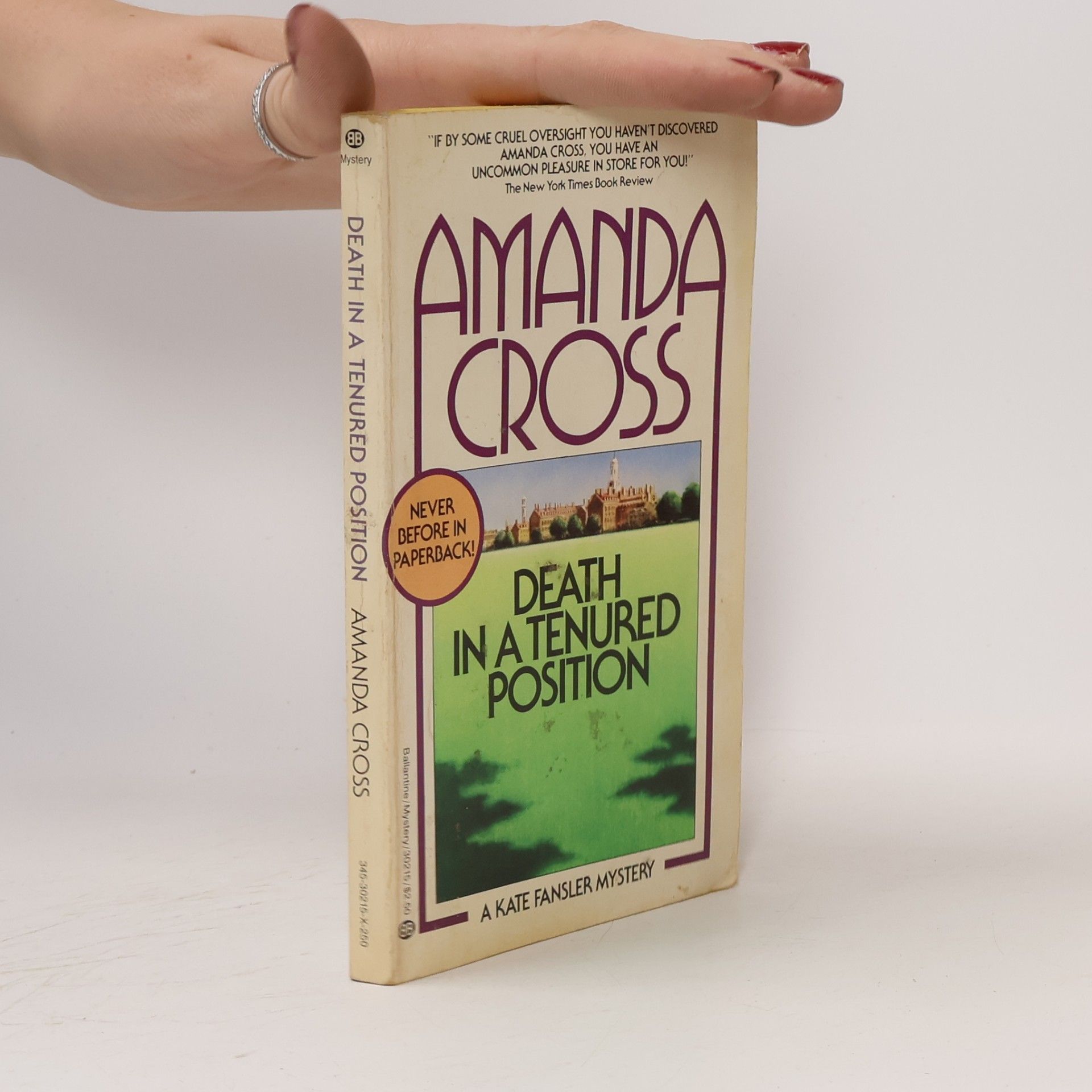 Amanda Cross Death in a tenured position