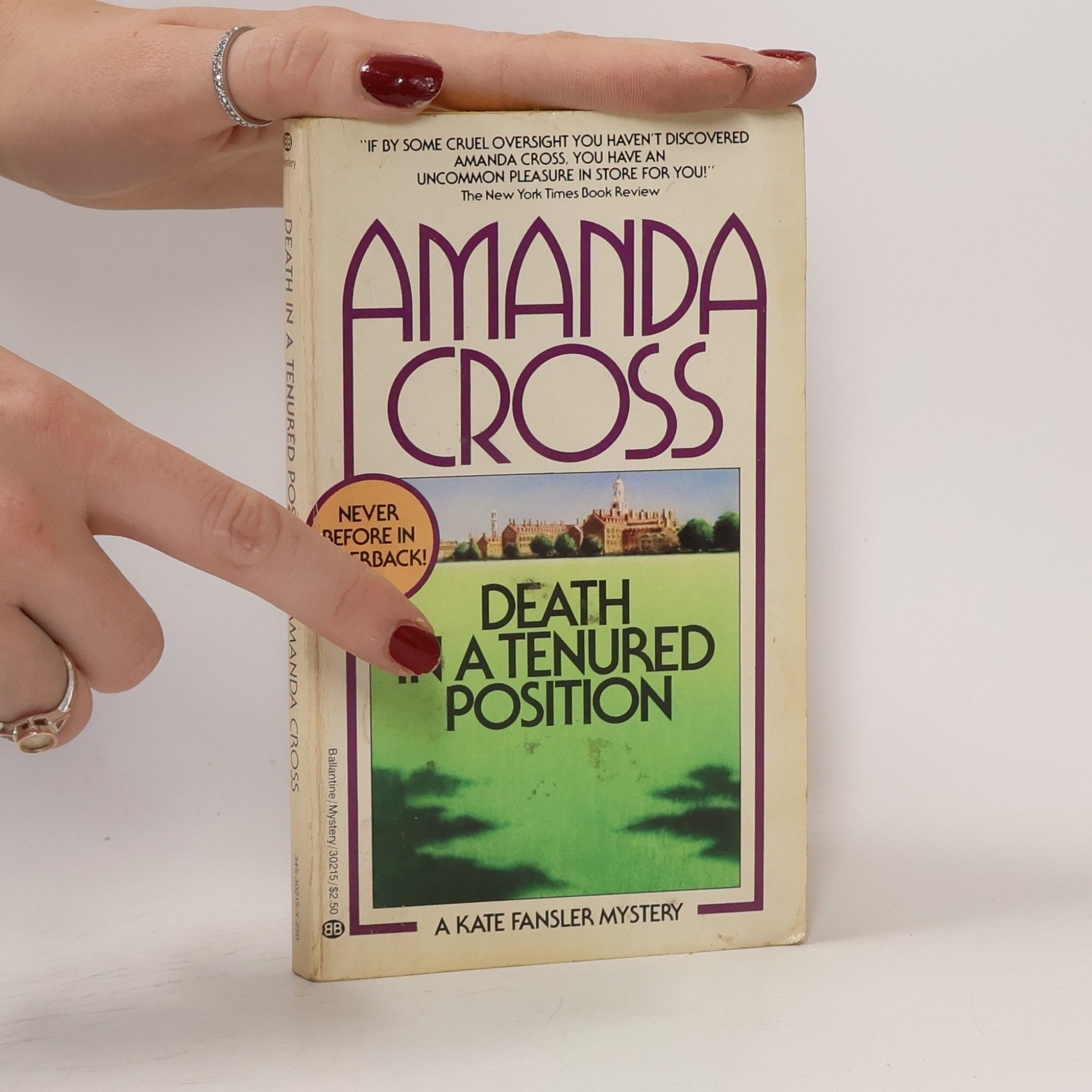 Amanda Cross Death in a tenured position