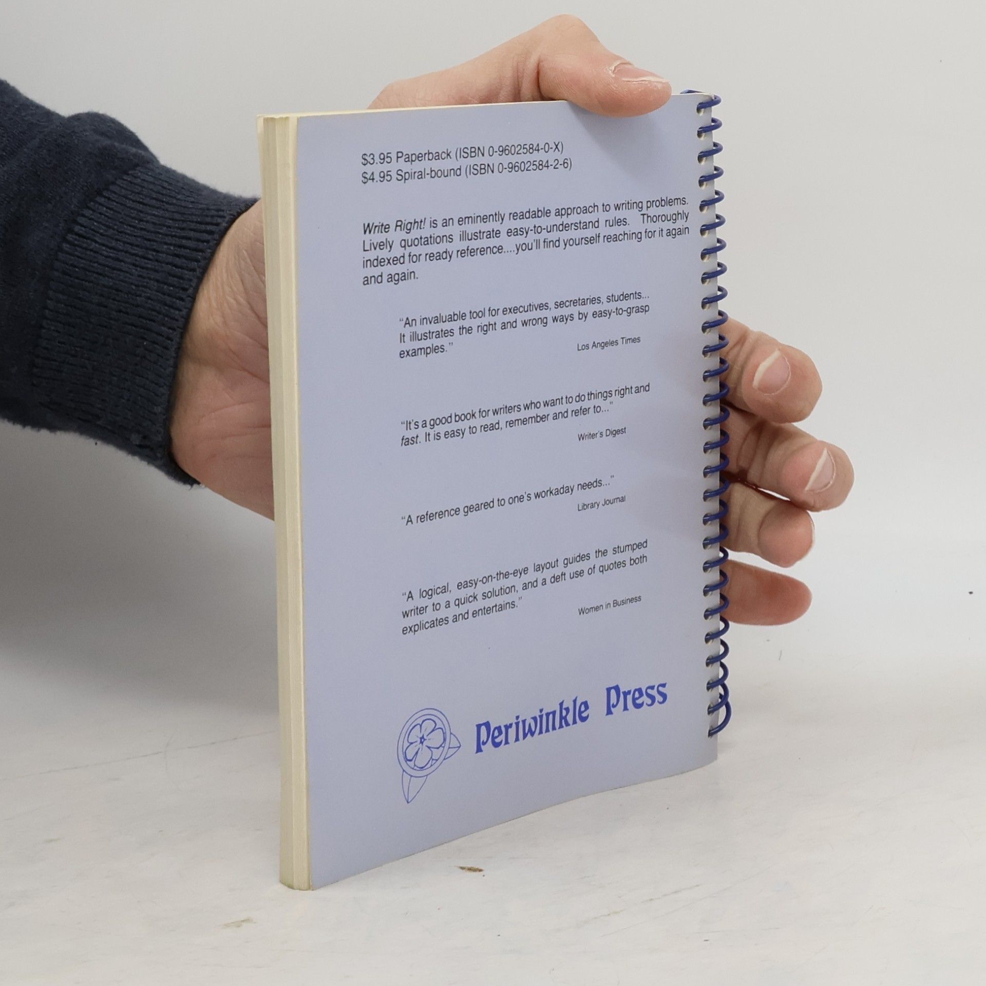 Jan Venolia Write Right! A Desk Drawer Digest of Punctuation, Grammar & Style