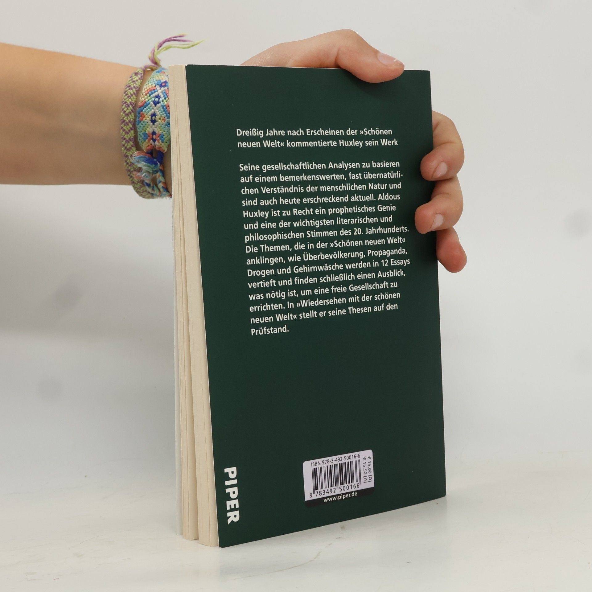 Aldous Huxley Wiedersehen mit der Schönen neuen Welt