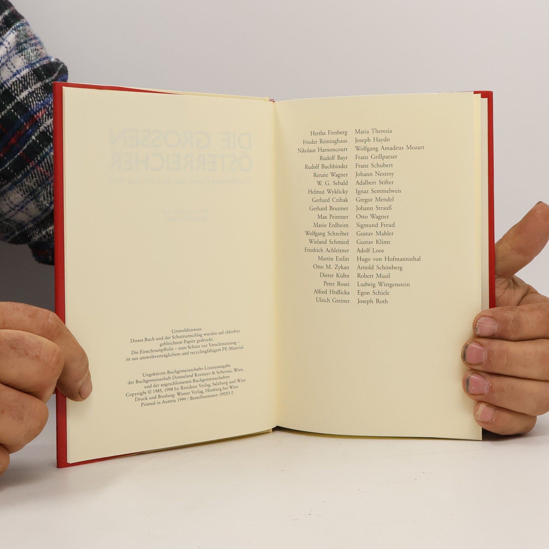 Autores varios Die grossen Österreicher