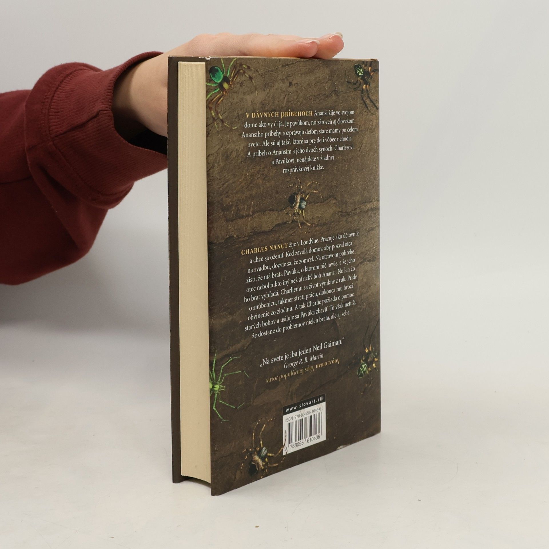 Neil Gaiman Anansiho chlapci
