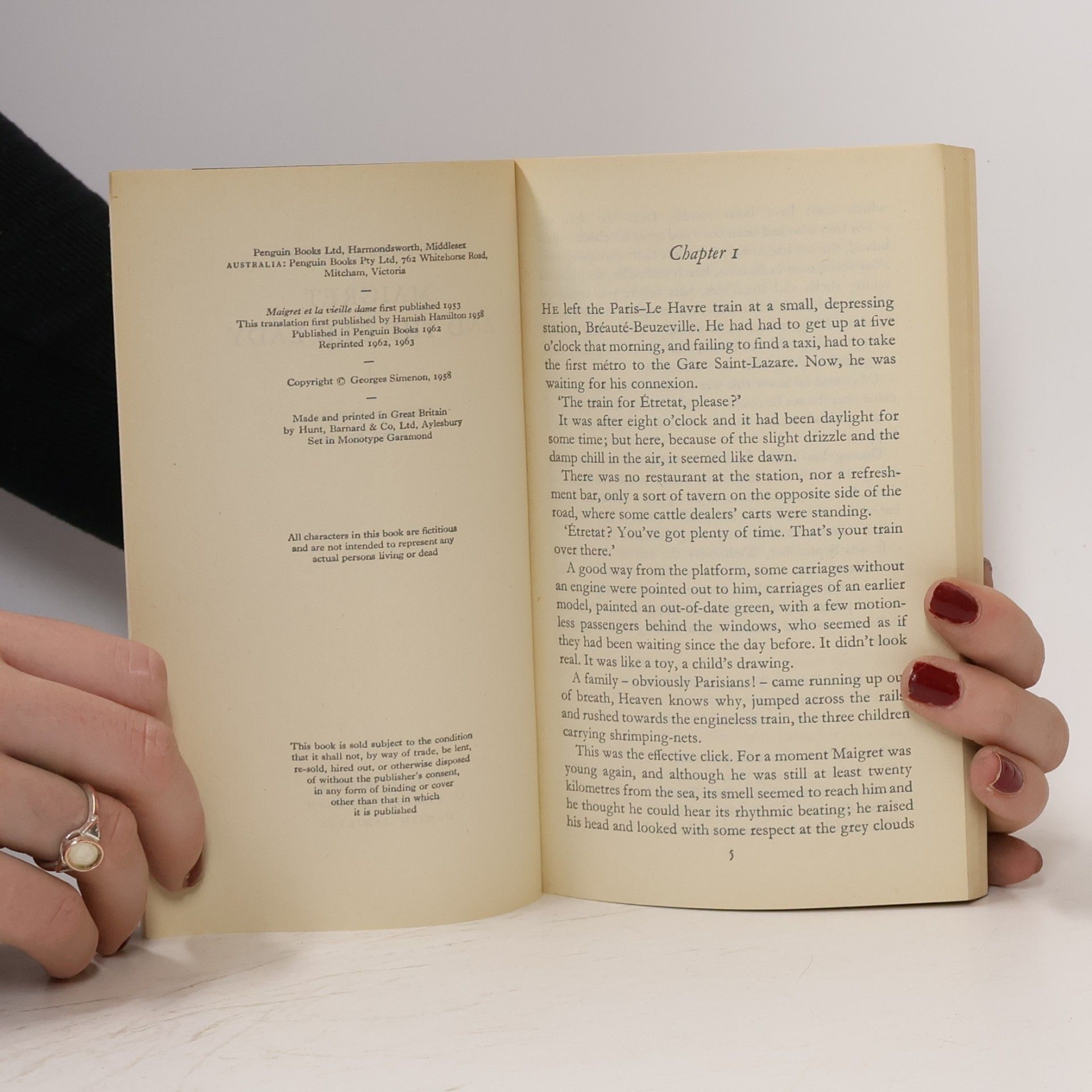 Georges Simenon Maigret and the Old Lady
