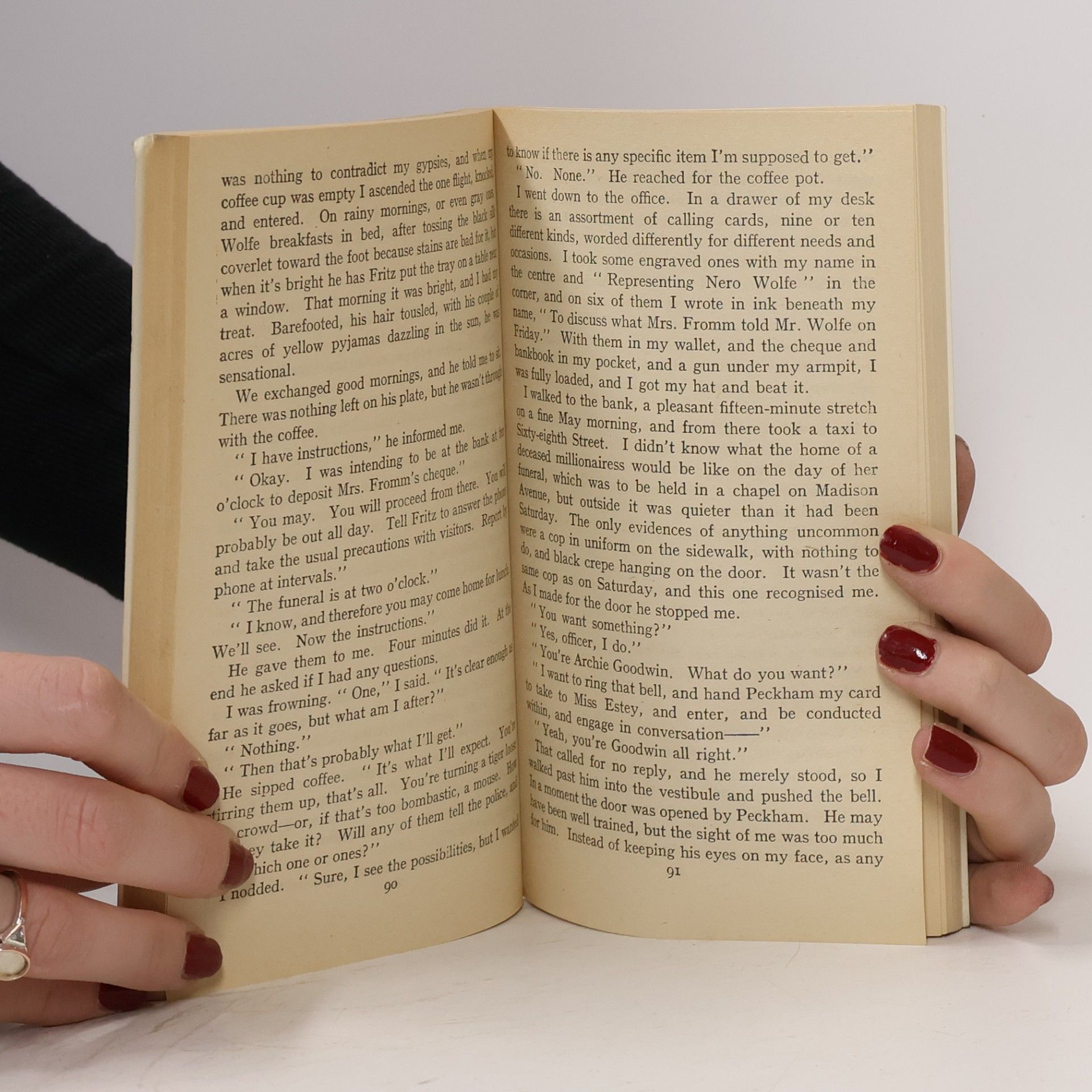Rex Stout The Golden Spiders