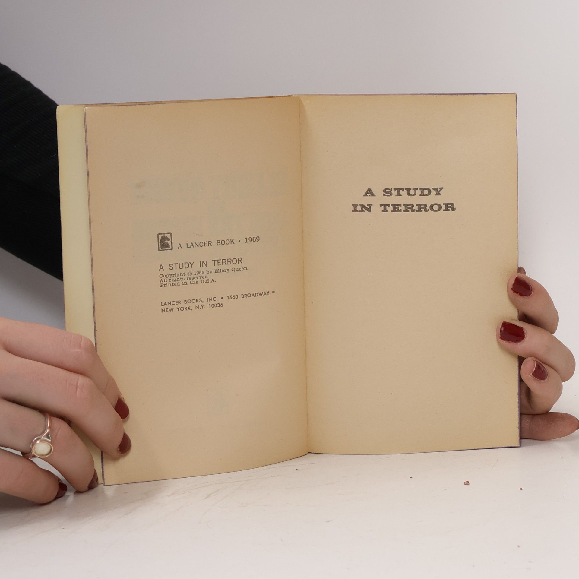 Ellery Queen Ellery Queen vs. Jack the Ripper