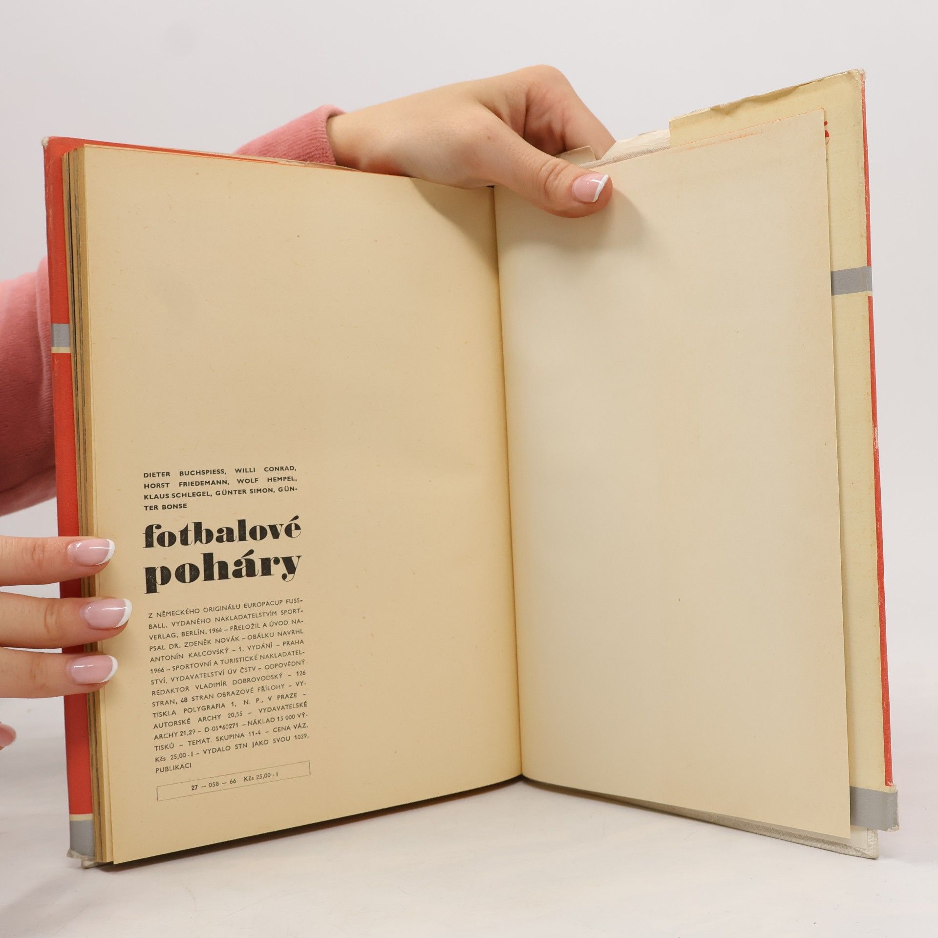 AA.VV. Fotbalové poháry