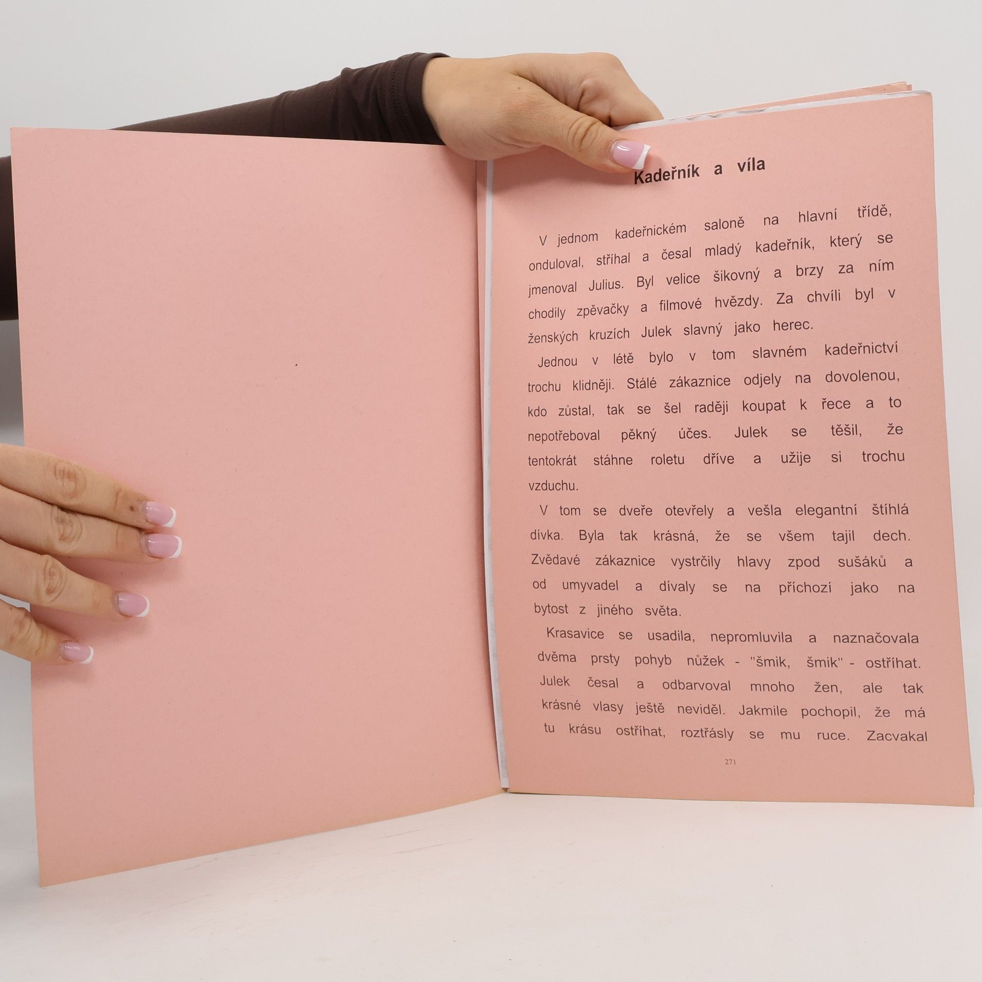 kolektiv Oddíl VIII. Ukázky vhodných článků pro reprodukci čteného textu