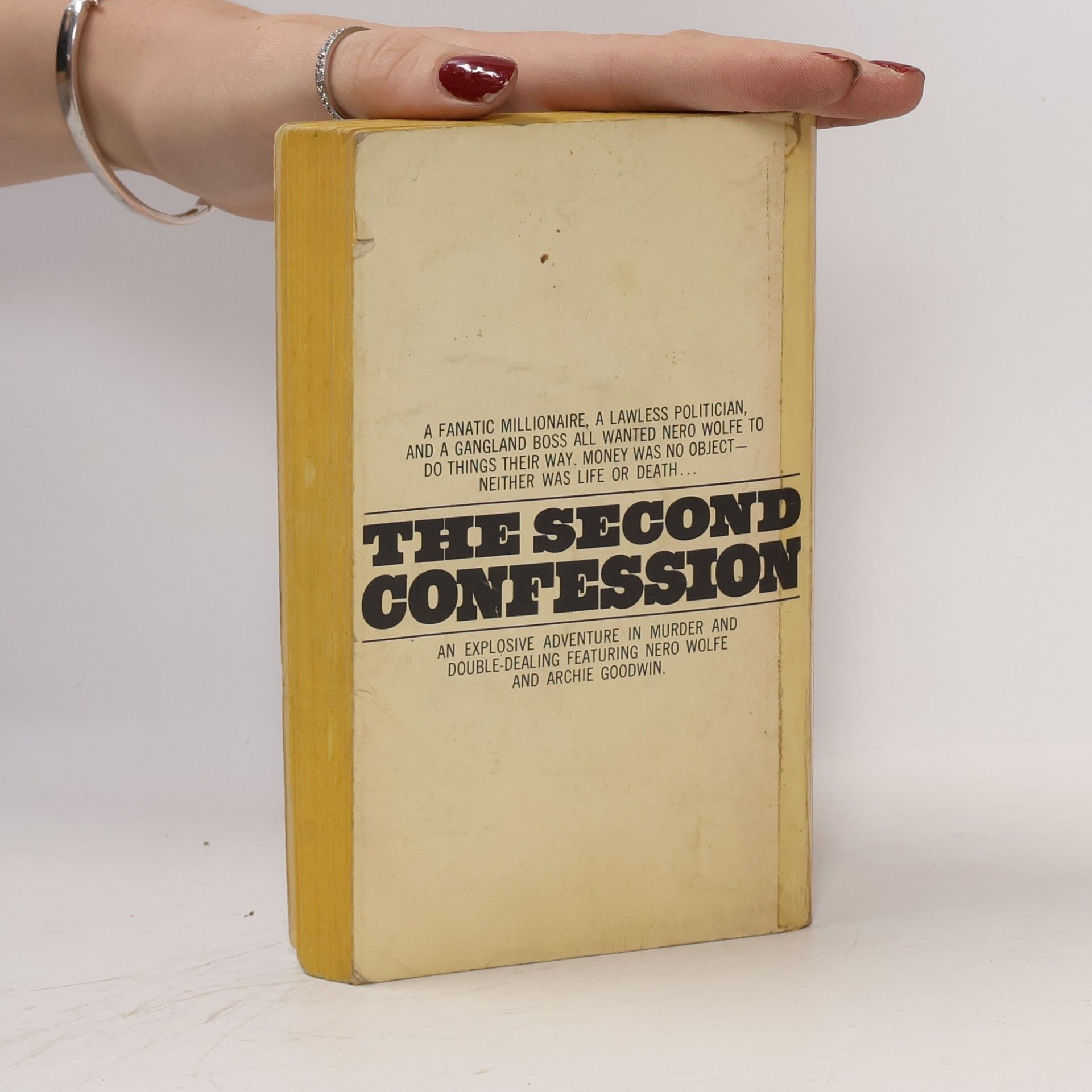 Rex Stout The Second Confession