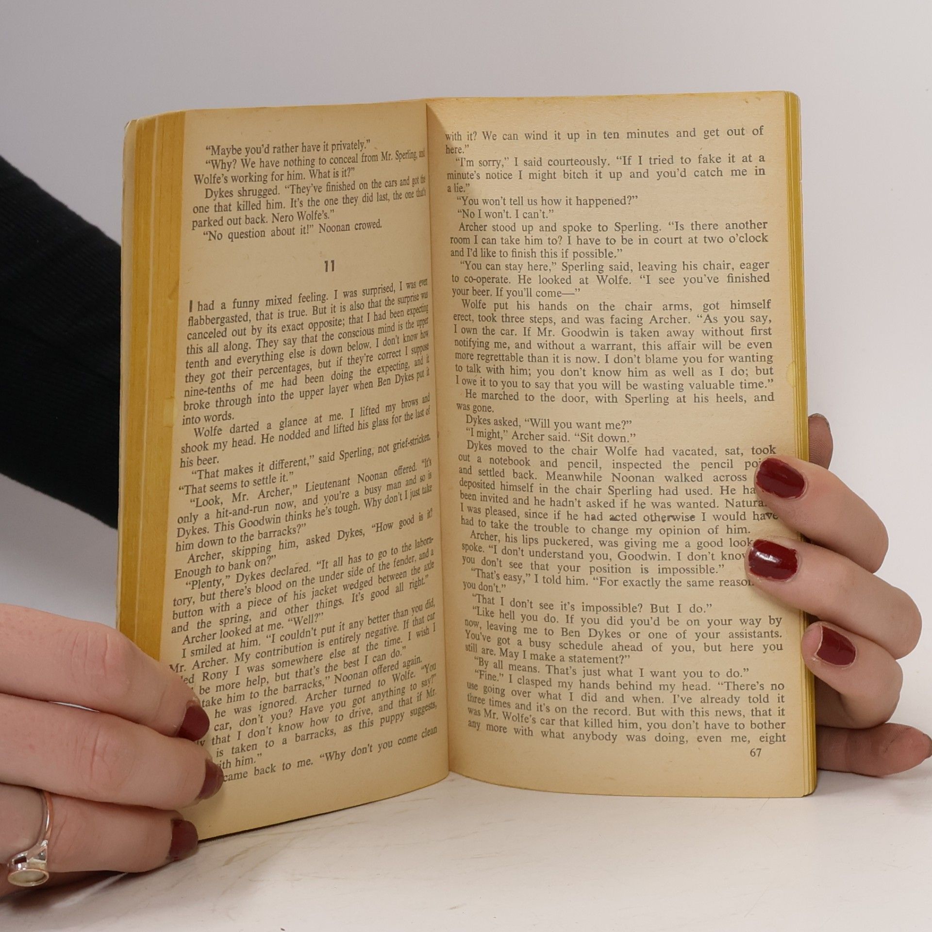 Rex Stout The Second Confession